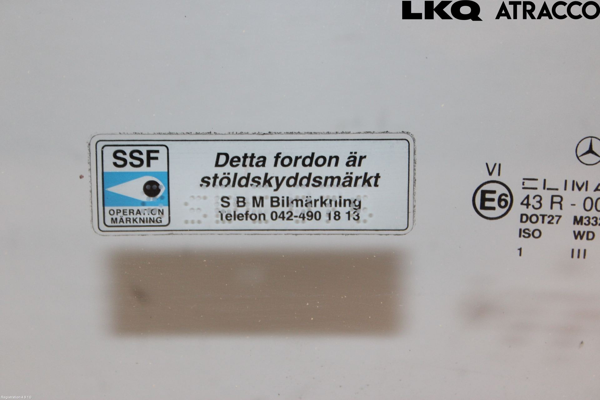 Mercedes-Benz MB S/CL-KLASS (W140) 91-98 Dørrute Foran Venstre 4 Dørs