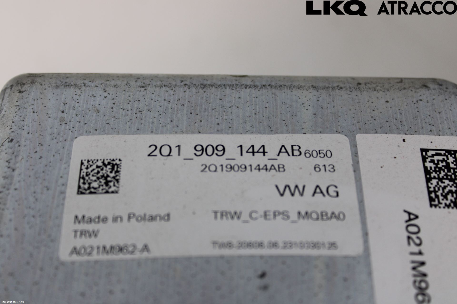 Skoda SCALA 19- Rattakselaggregat Innebygd Servo
