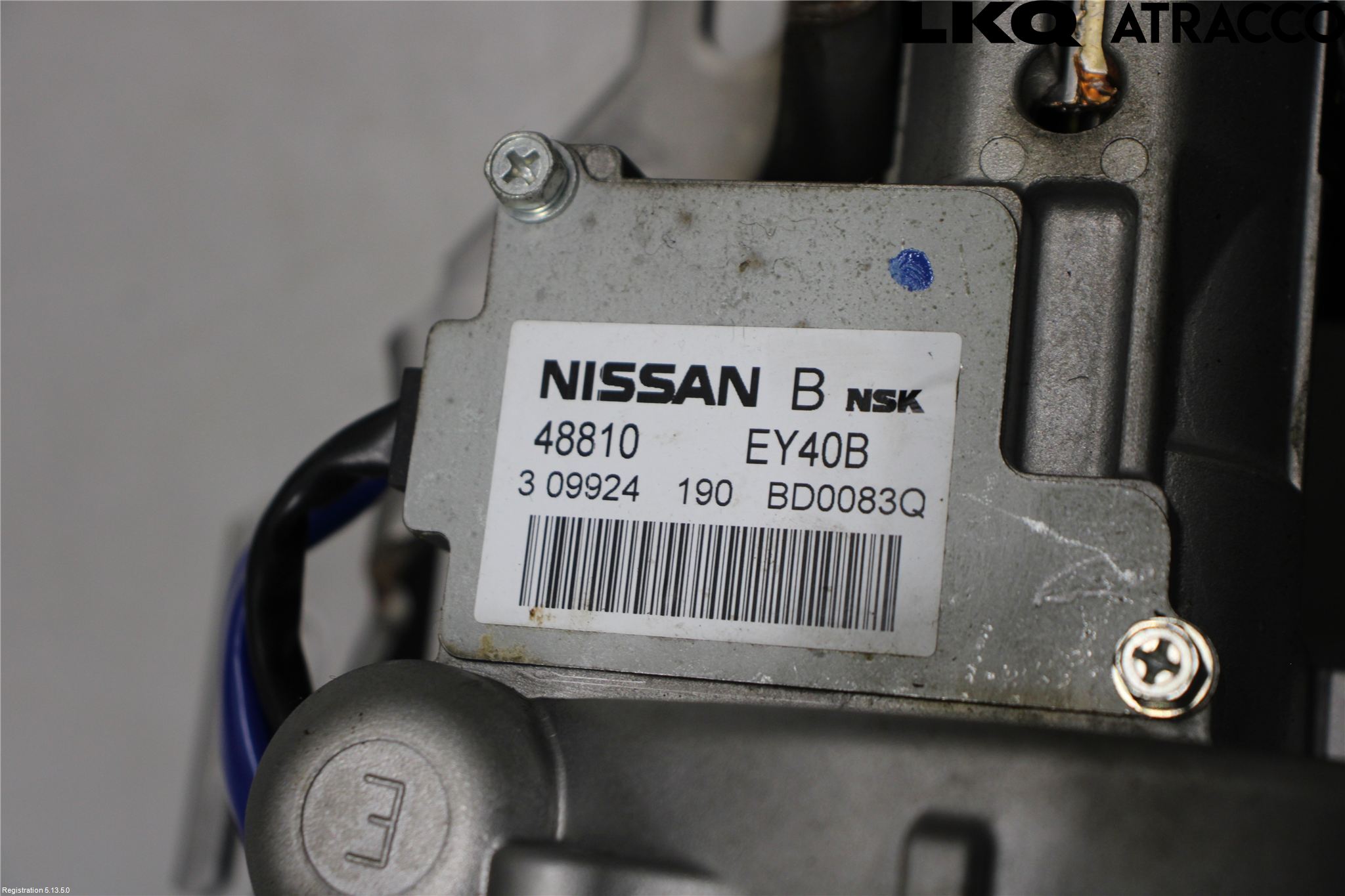 Nissan QASHQAI+2  08-10 Rattakselaggregat Justerbart