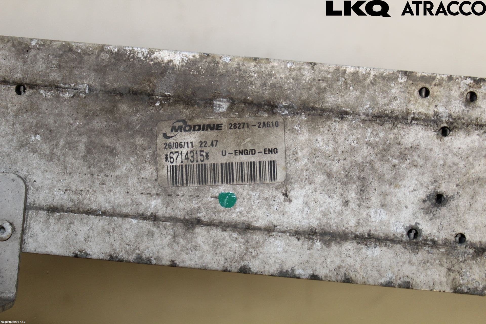 Kia CEED 06-12 Intercooler Radiator