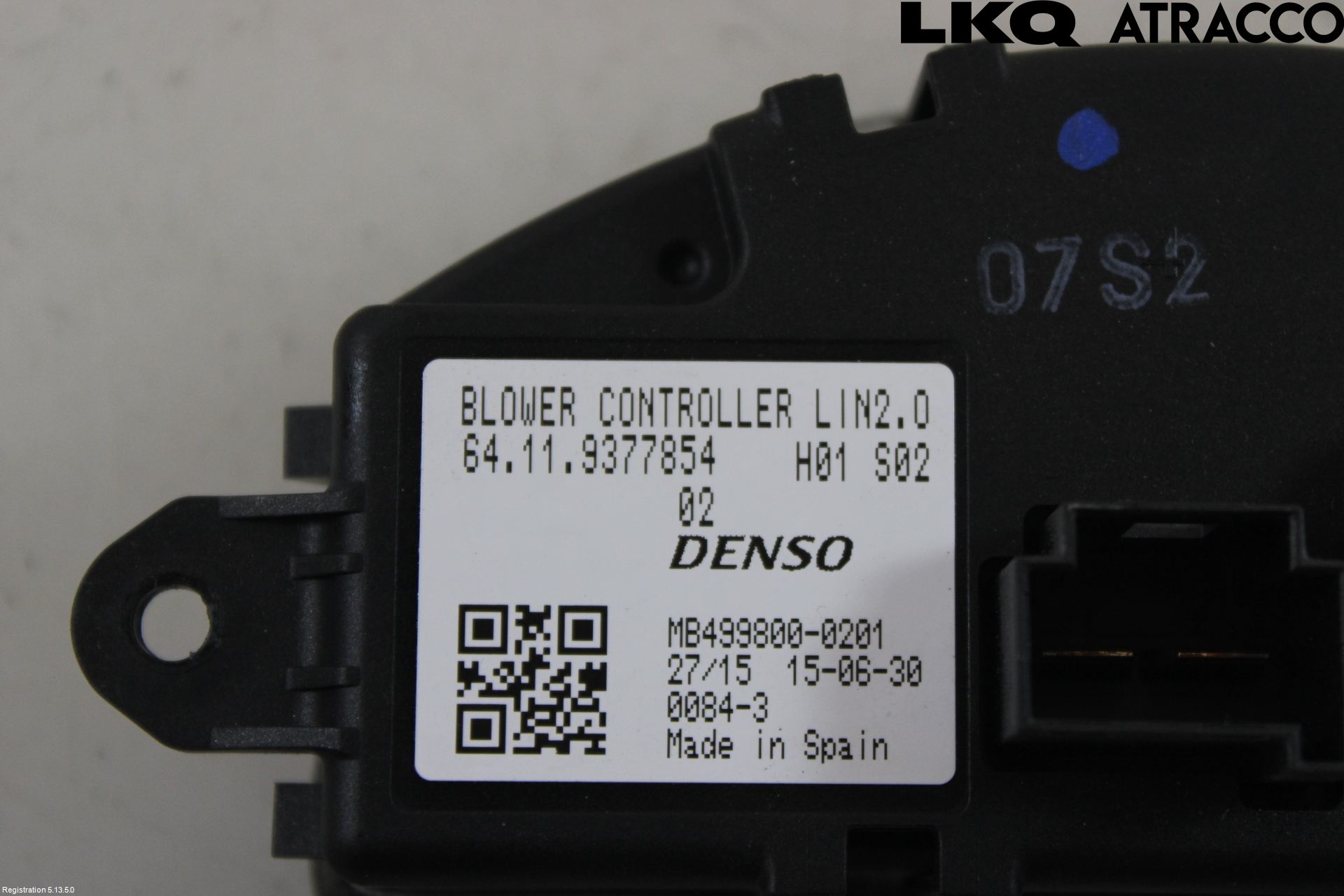 Mini ONE/COOPER 5DR F55 14-24 Varmeapparat Viftemotstand