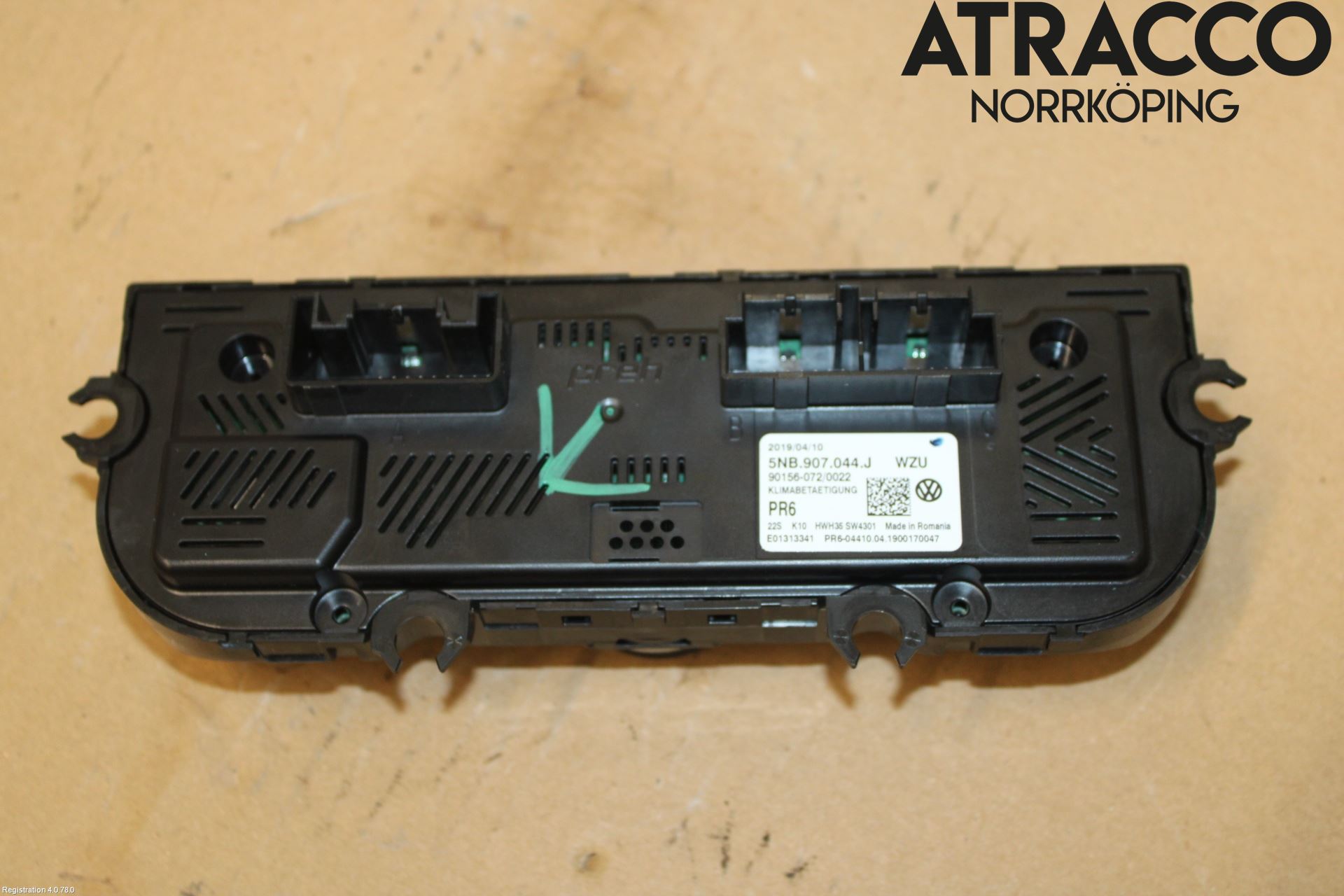 Volkswagen VW TIGUAN 16-24 Varmeapparat Panel(Regulering)