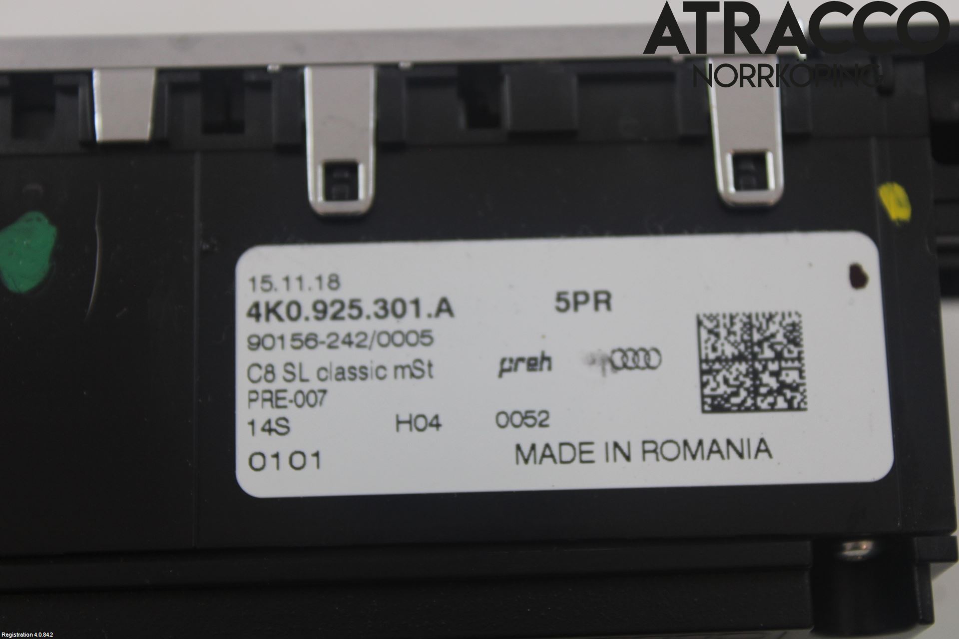 Audi A6/S6 4G 11-18 Bryter Multifunksjon