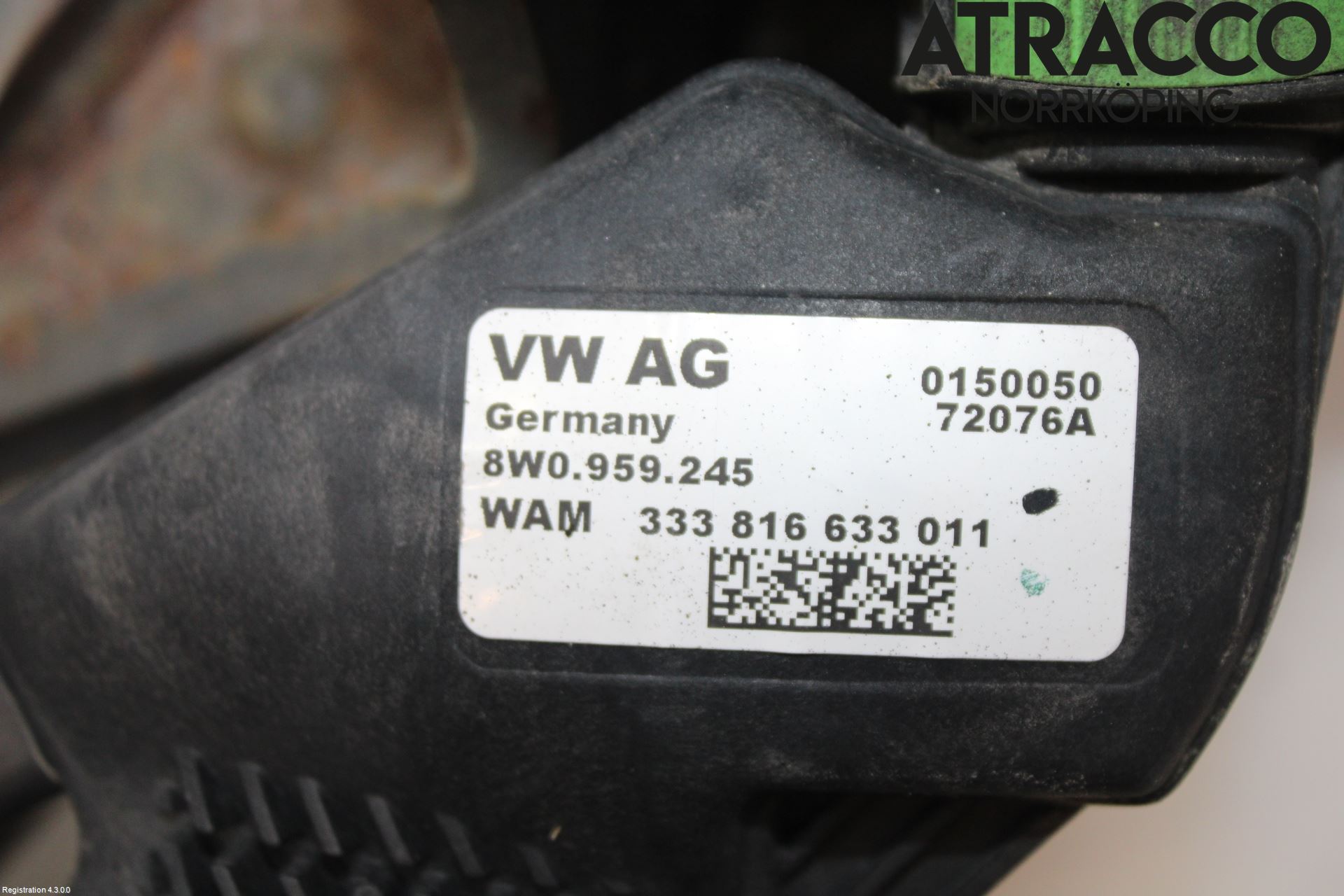 Audi A4/S4 B9 16-19 Tilhengerfeste
