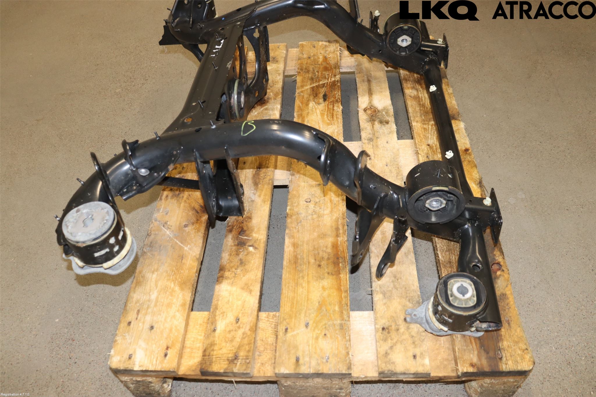 Volkswagen VW ID.4 21- Bakaksel Feste Travers-Ramme