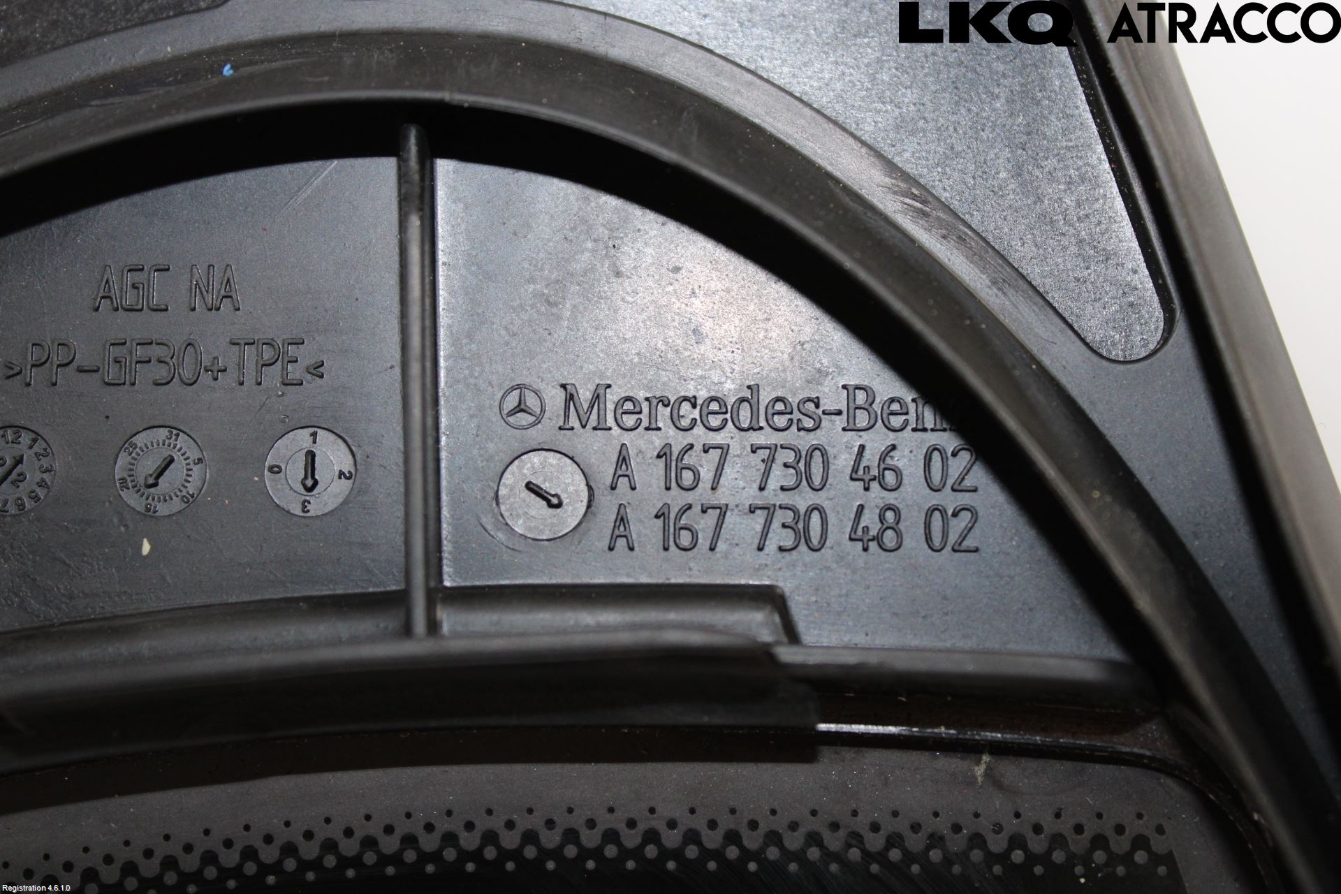 Mercedes-Benz MB GLE-KLASS (W167/V167/C167) 19- Dørrute Bak Høyre Trekant 4D