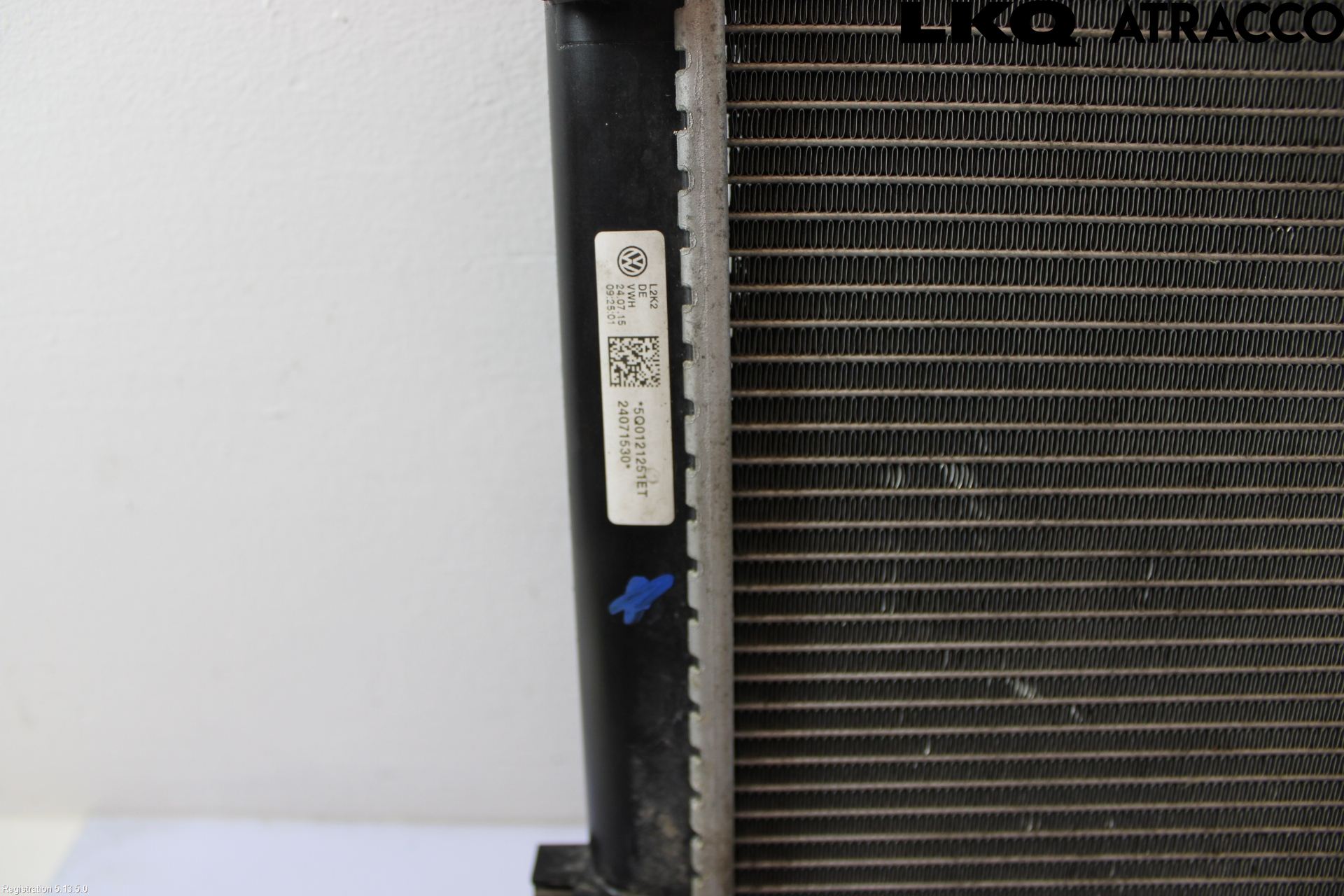 Volkswagen VW GOLF / E-GOLF VII 13-20 Radiator Automat