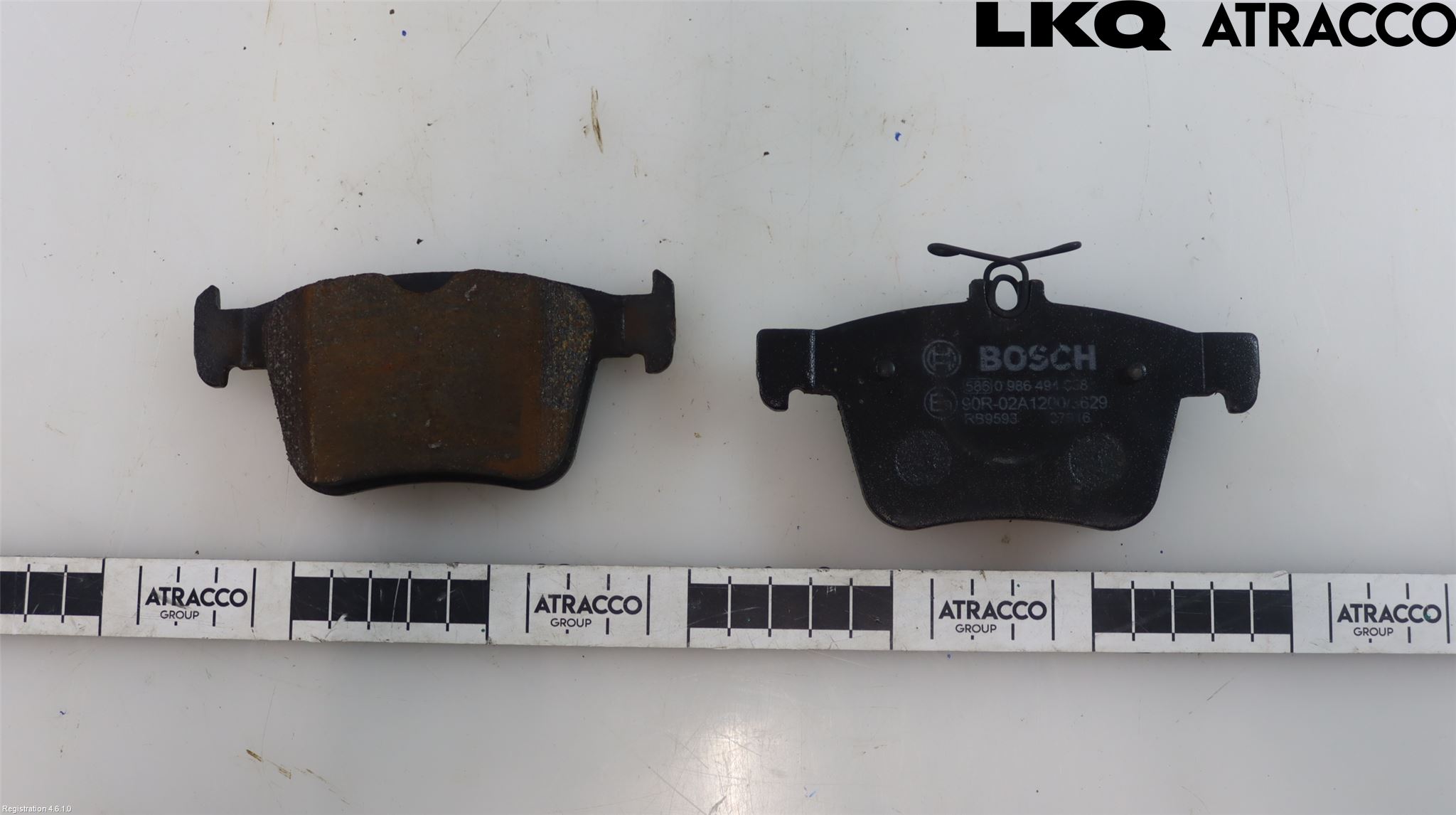 Volkswagen VW PASSAT 15-19 Bremsebelegg Bak