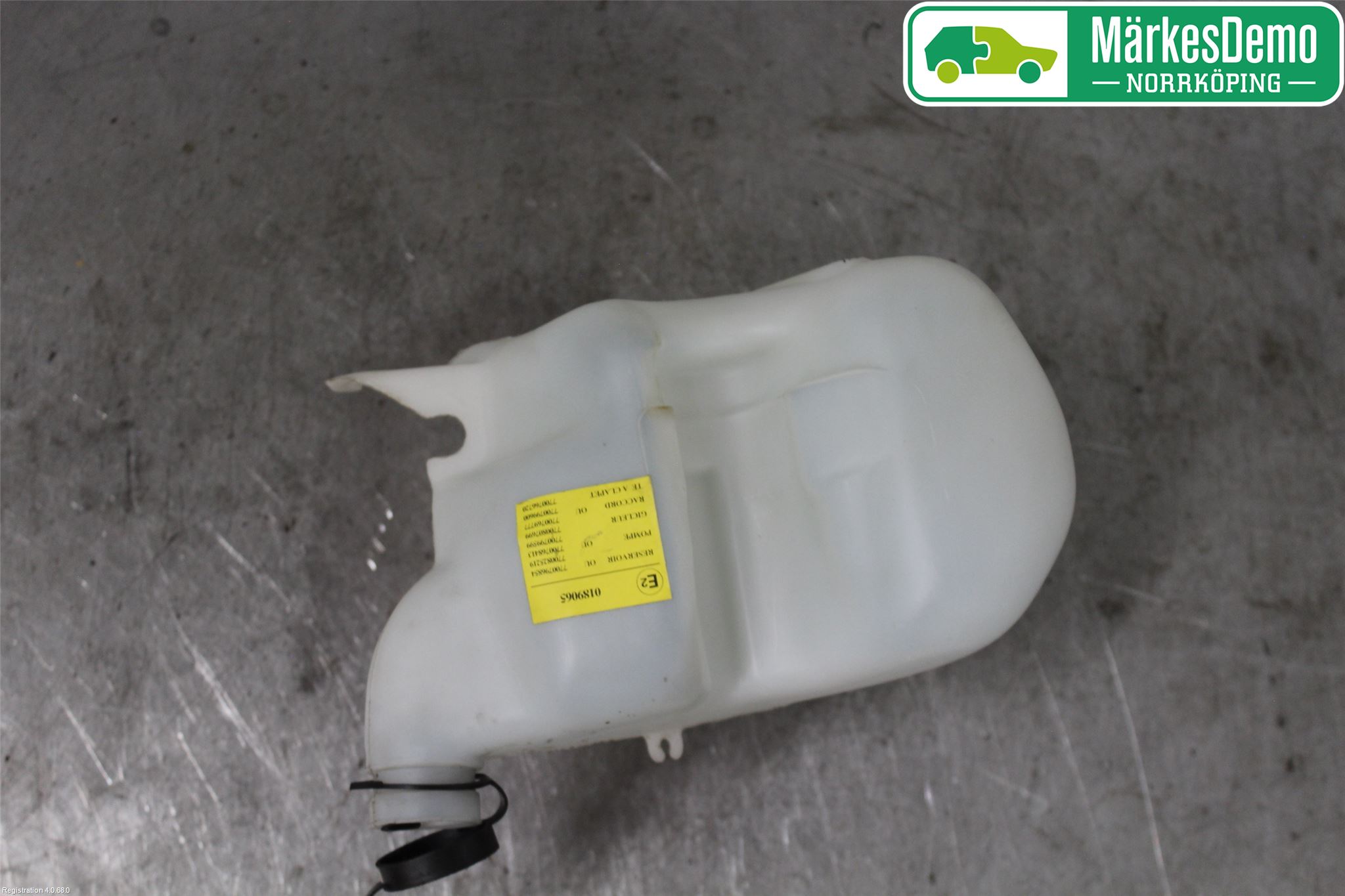 Renault CLIO    91-96 Spylerbeholder Frontlykter