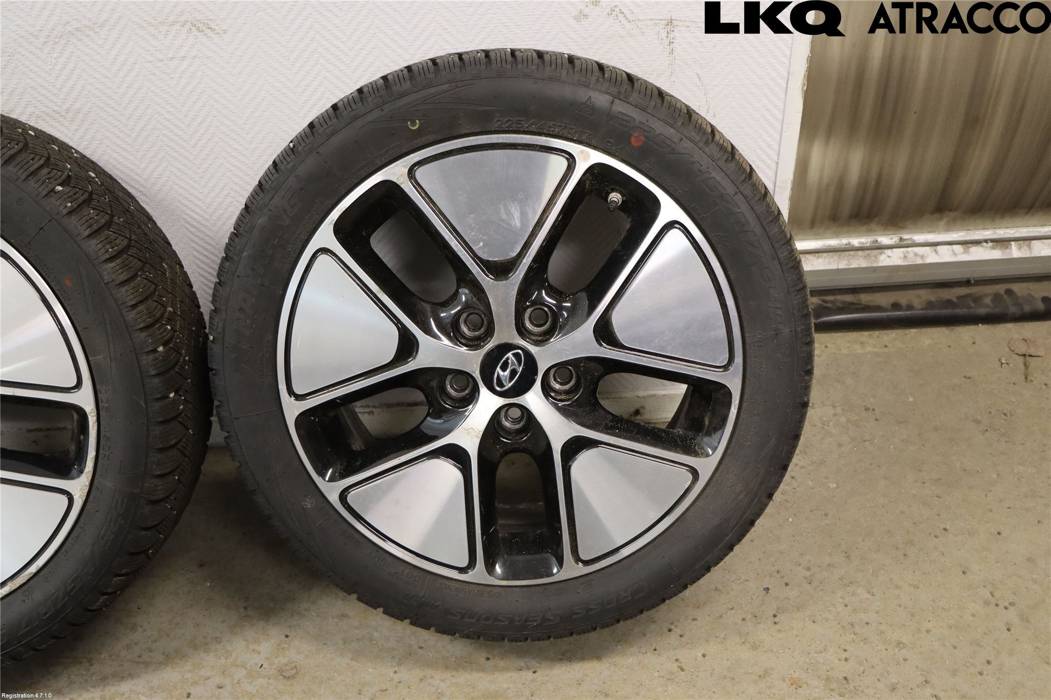 Hyundai IONIQ AE 17-22 Dekk Vinter På Alu Felg 4Stk