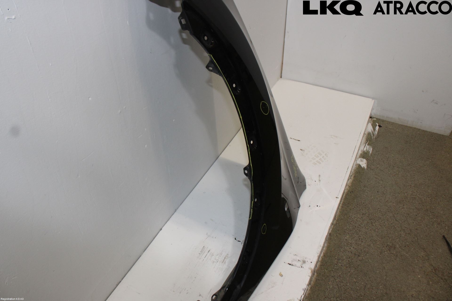 Nissan QASHQAI 10-14 Skjerm Foran Venstre