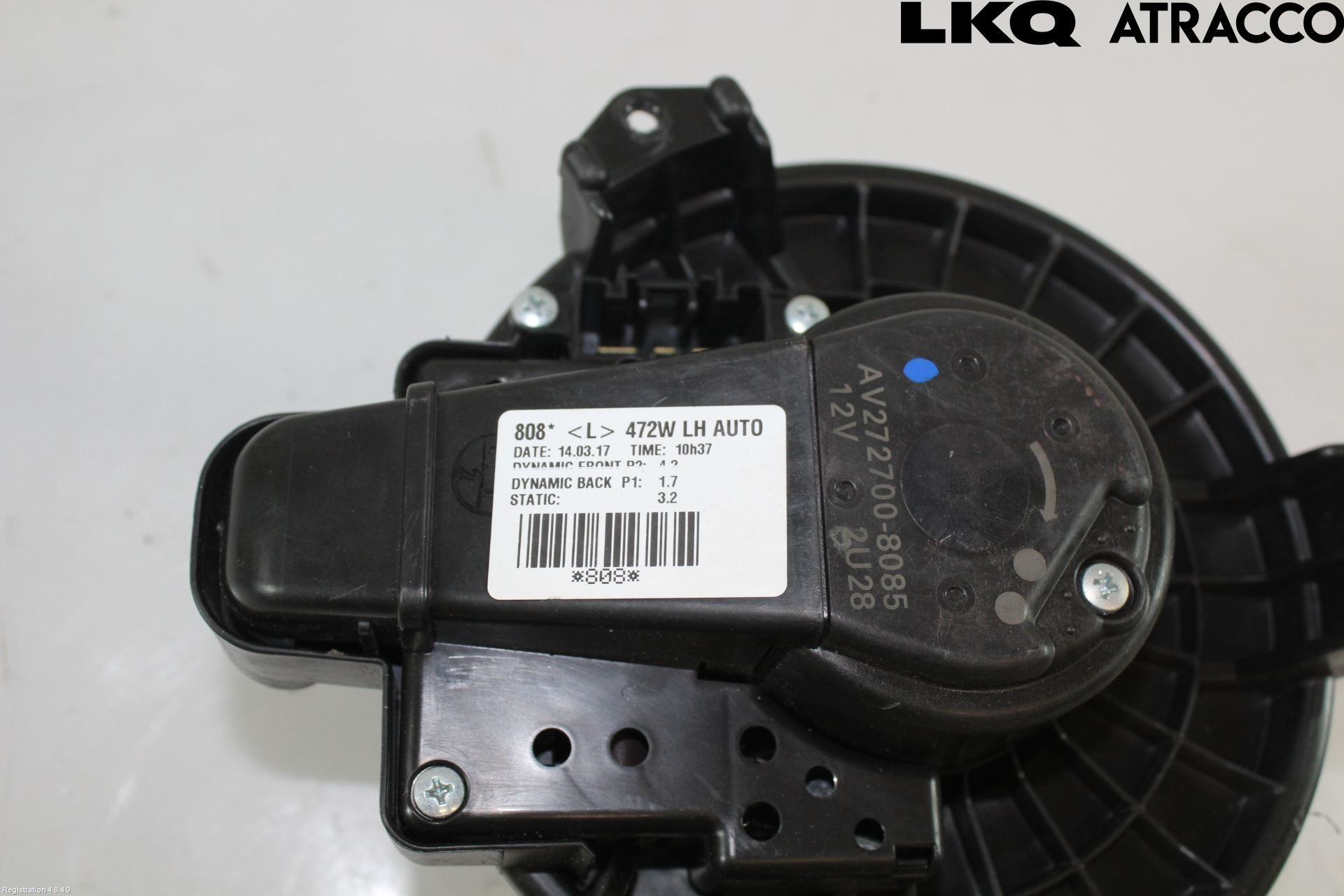 Toyota AURIS 13-19 Varmeapparat Viftemotor