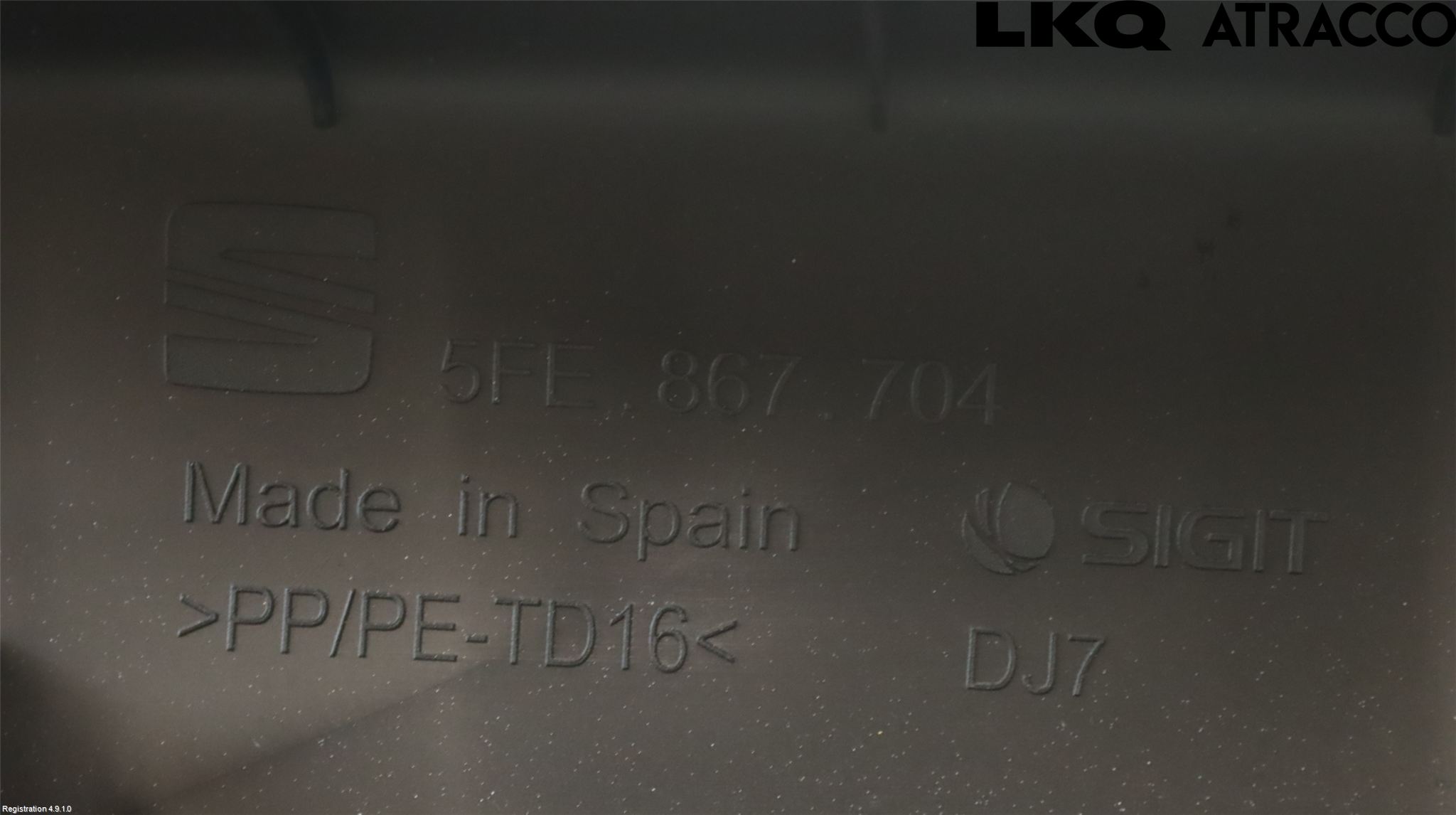 Seat LEON 20- Innr Bakluketrekk