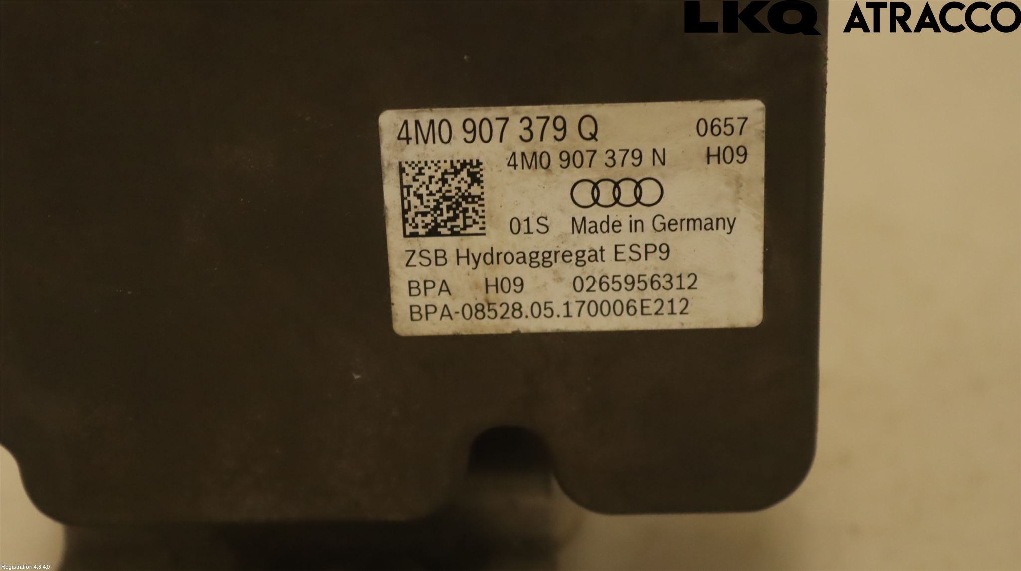 Audi Q7/SQ7 Abs Hydraulikkaggregat