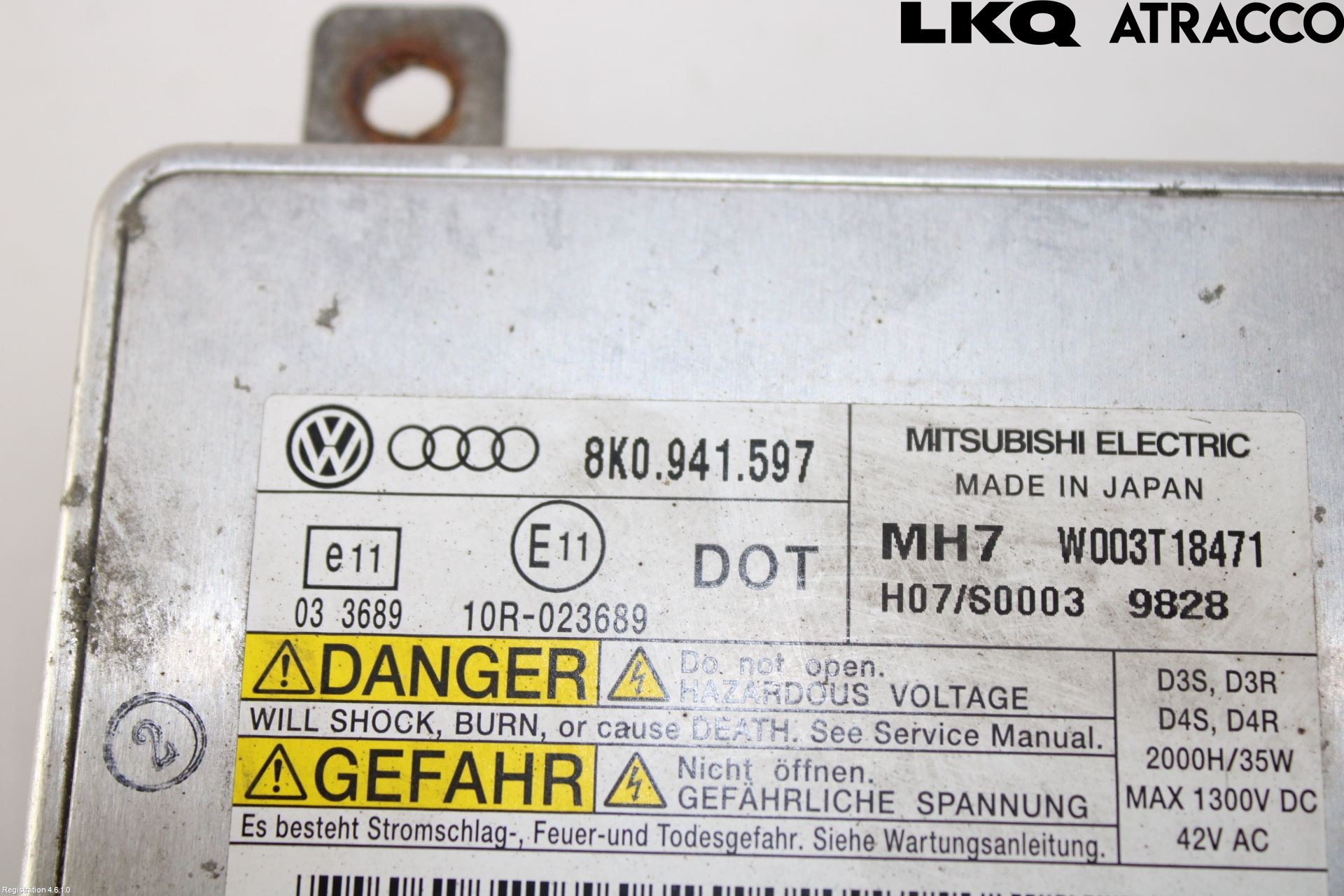 Audi A4/S4 08-11 Styreenhet Xenon
