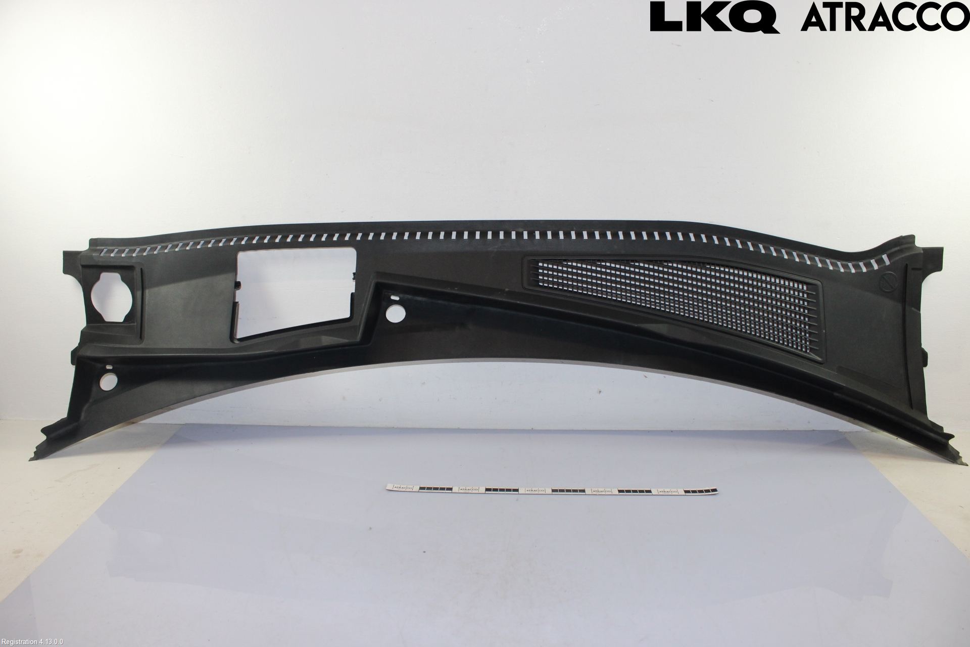 Volkswagen VW TOUAREG CR 18- Visker Deksel-Grill-Under Frr