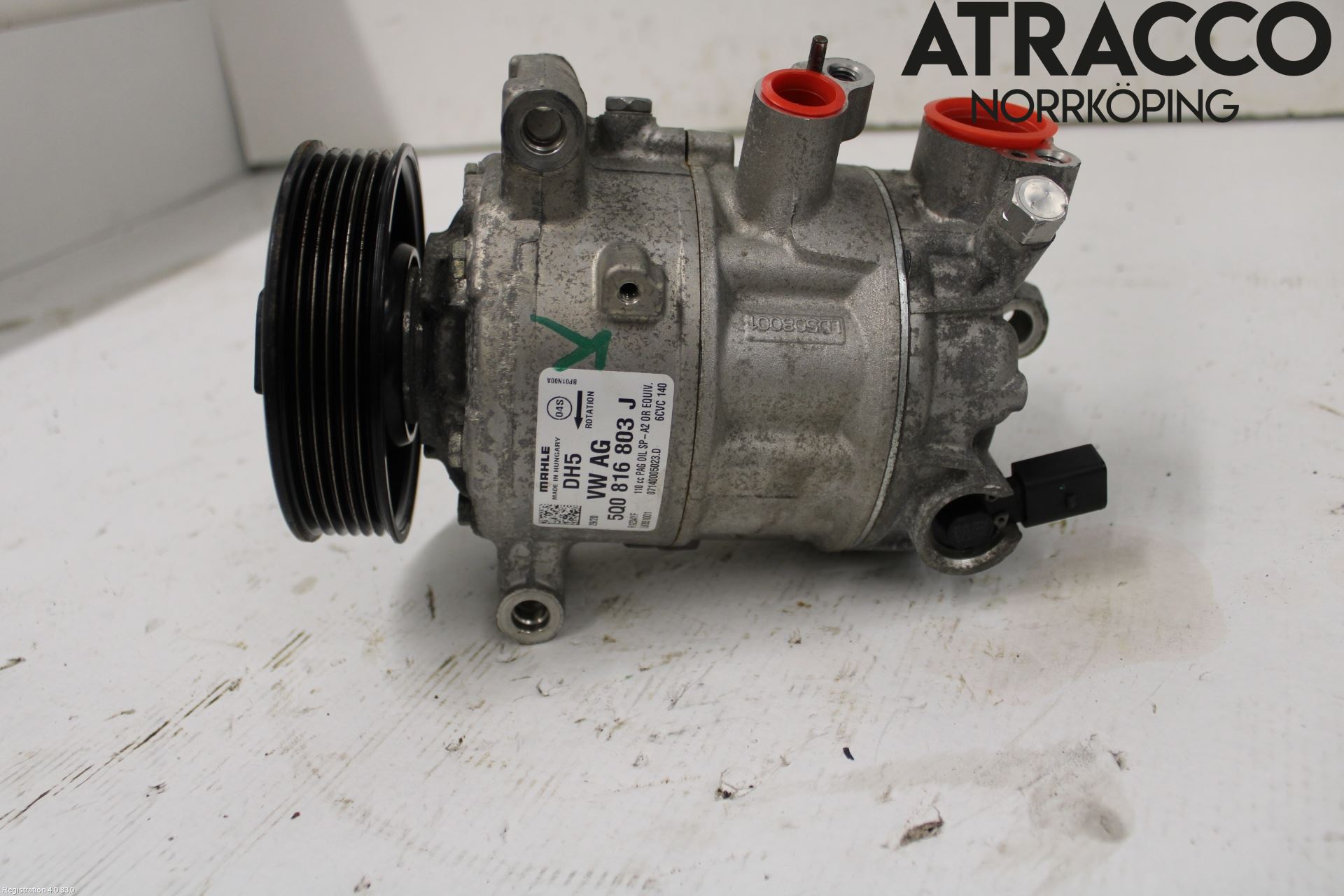Volkswagen VW TIGUAN 16-24 Varme Ac Kompressor