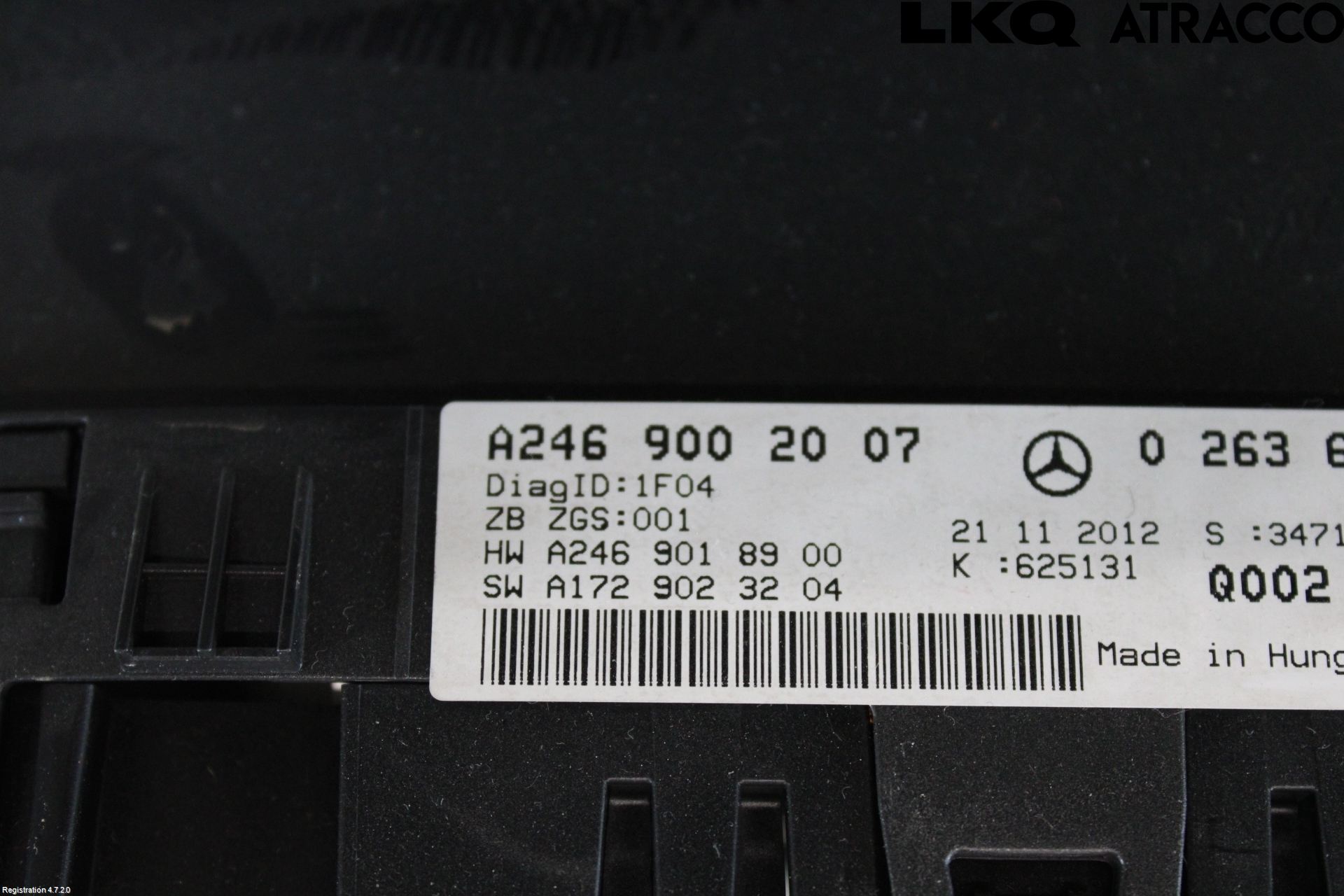 Mercedes-Benz MB B-KLASS (W246/W242) 12-19 Instr Kombinert
