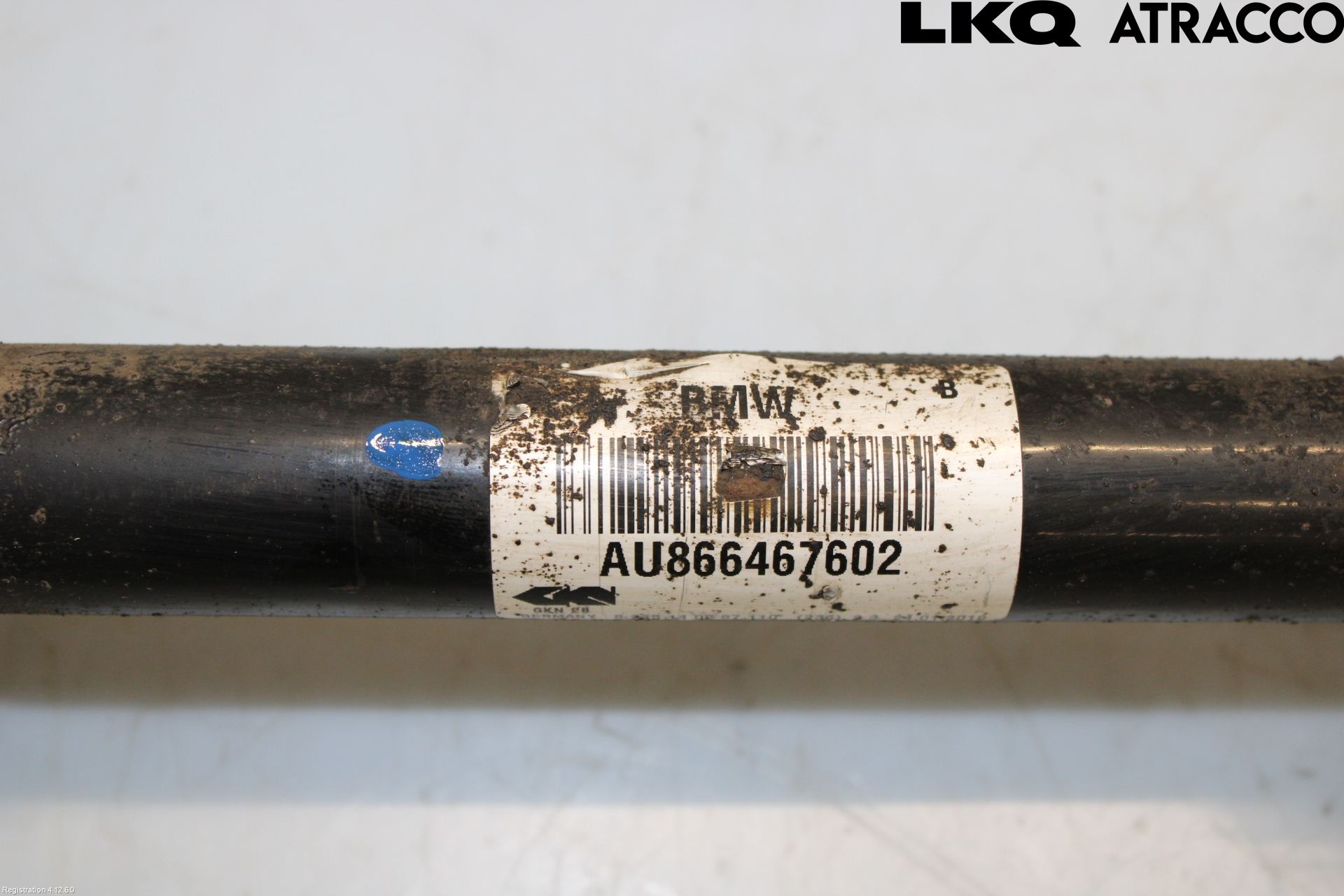 BMW 5 G30/G31/F90 17-23 Drivaksel Foran Kompl Høyre