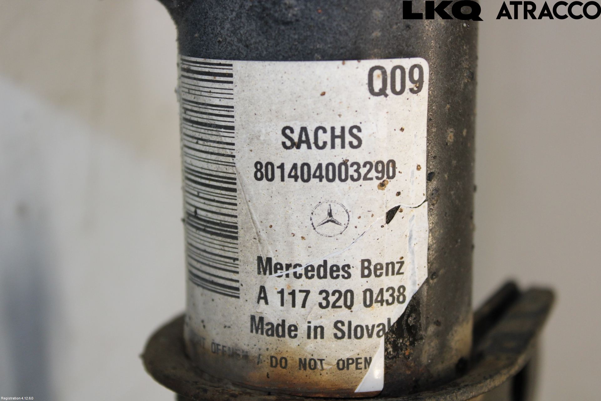 Mercedes-Benz MB A-KLASS (W176) 13-18 Fjærbein Foran Høyre