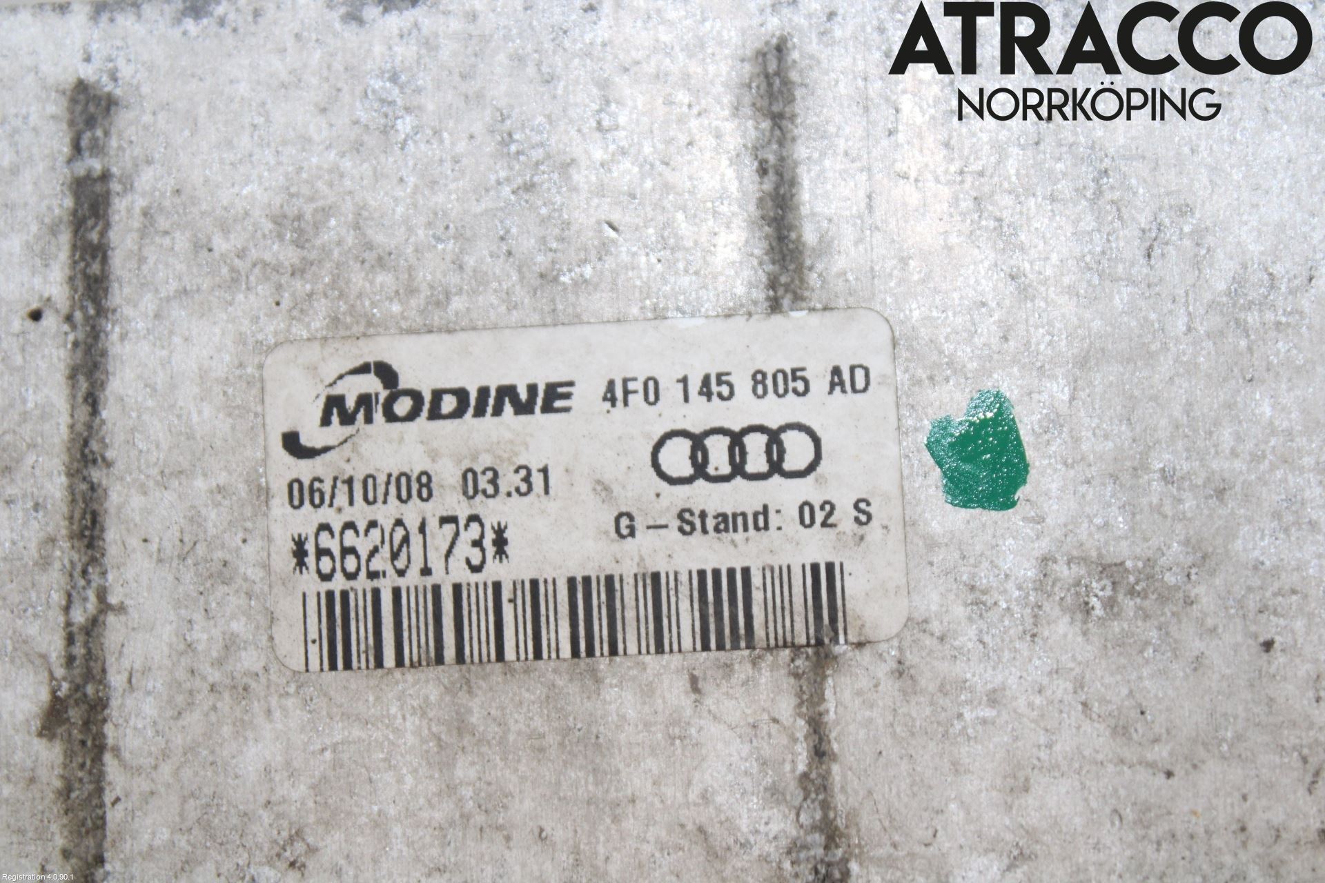 Audi A6/S6     05-11 Intercooler Radiator