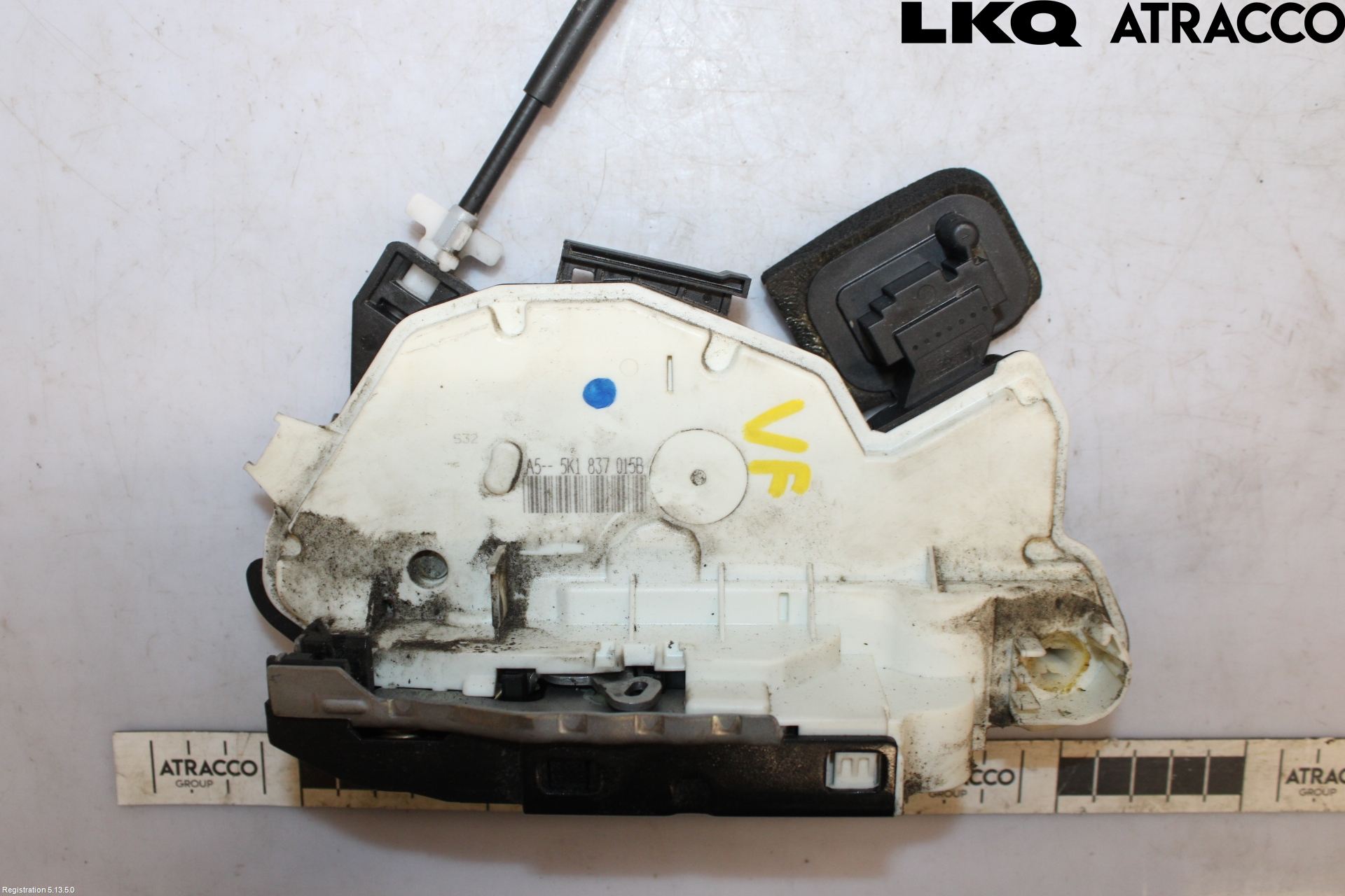Volkswagen VW GOLF VI 09-13 Dørlås - Låsekasse