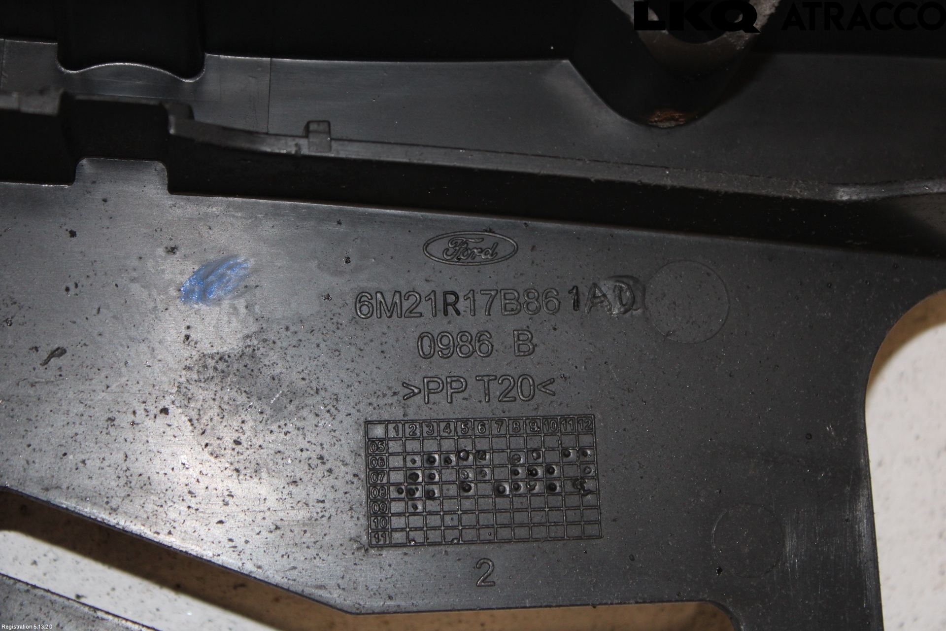 Ford S-MAX 06-15 Støtfanger Bak Deform Element