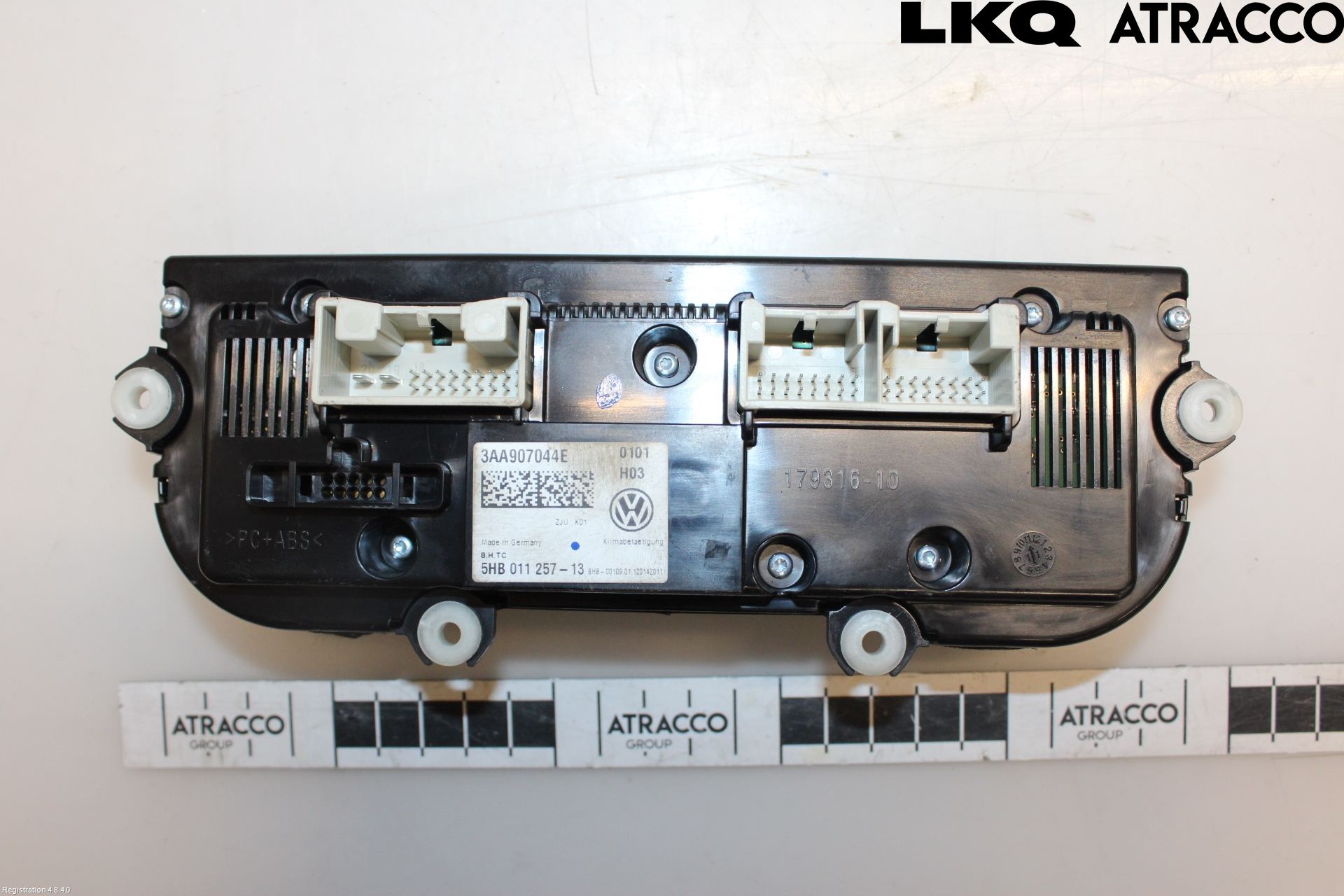 Volkswagen VW PASSAT CC 08-16 Varmeapparat Panel(Regulering)