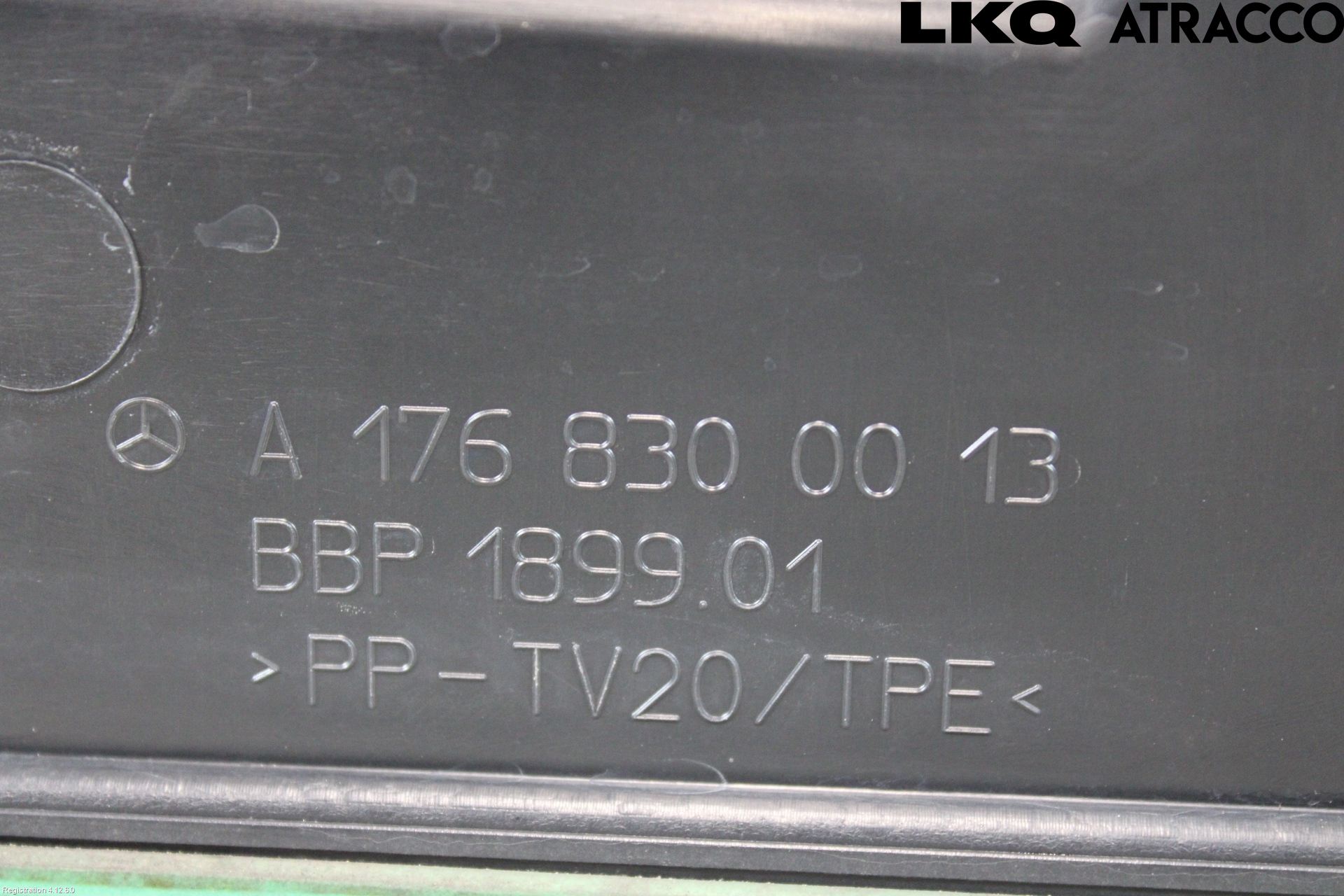Mercedes-Benz MB A-KLASS (W176) 13-18 Visker Deksel-Grill-Under Frr