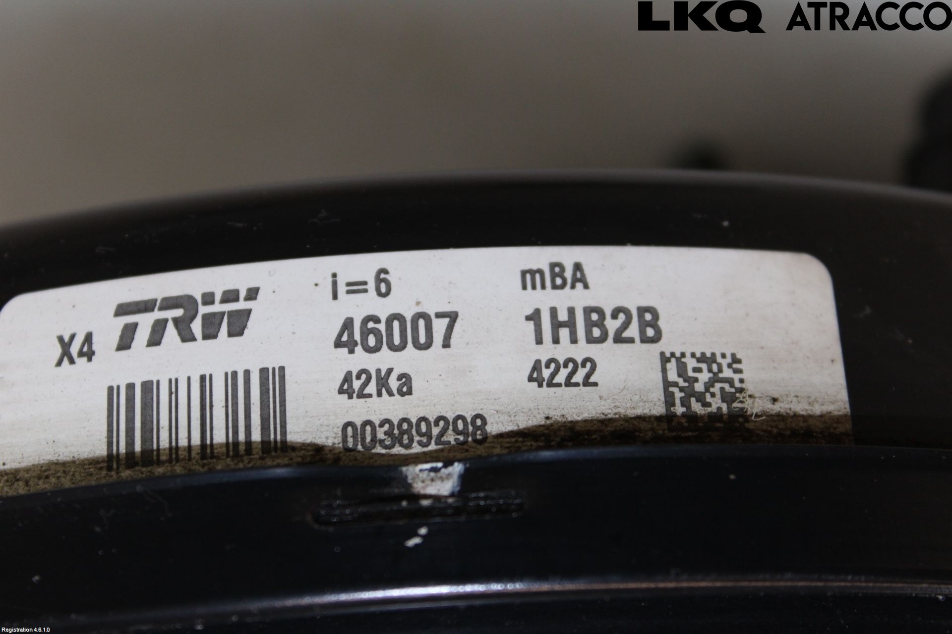 Nissan MICRA 11-16 Bremseservo
