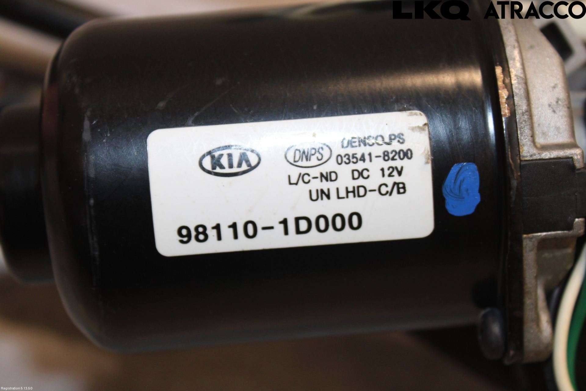 Kia CARENS II 07-12 Viskeroverføring Frontrute
