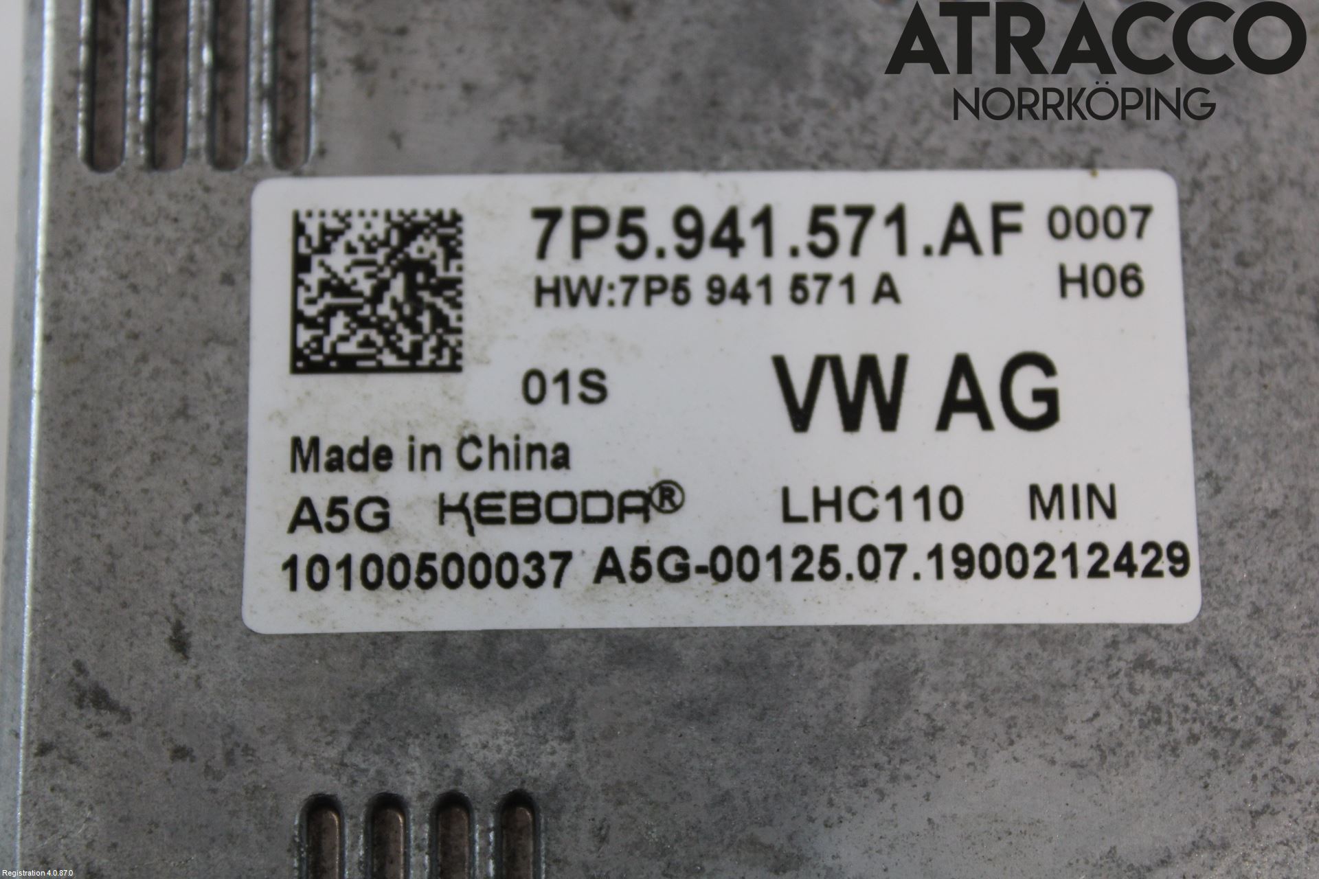 Volkswagen VW TIGUAN 16-24 Styreenhet Xenon