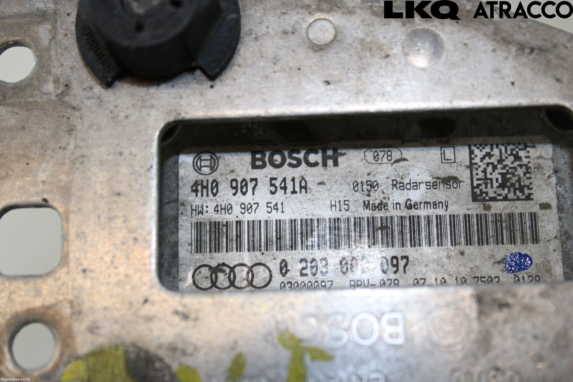 Audi A8/S8 4H 10-17 Sensor Kollisjonsbeskyttelse
