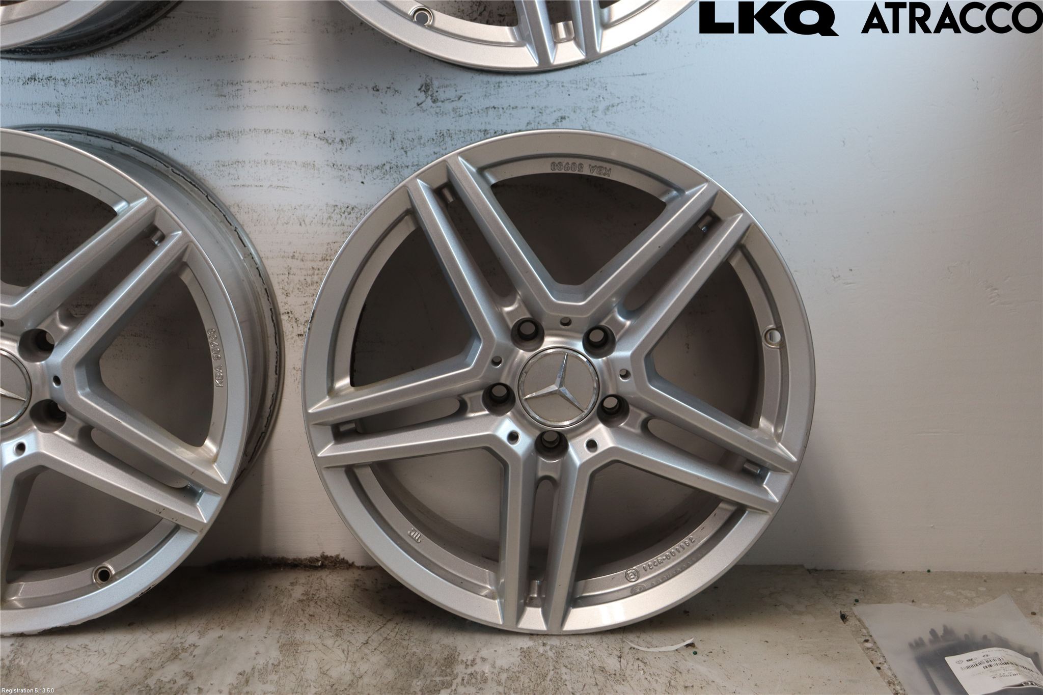 Mercedes-Benz MB C-KLASS (W205) 14-21 Felg Aluminium Sett 4Stk