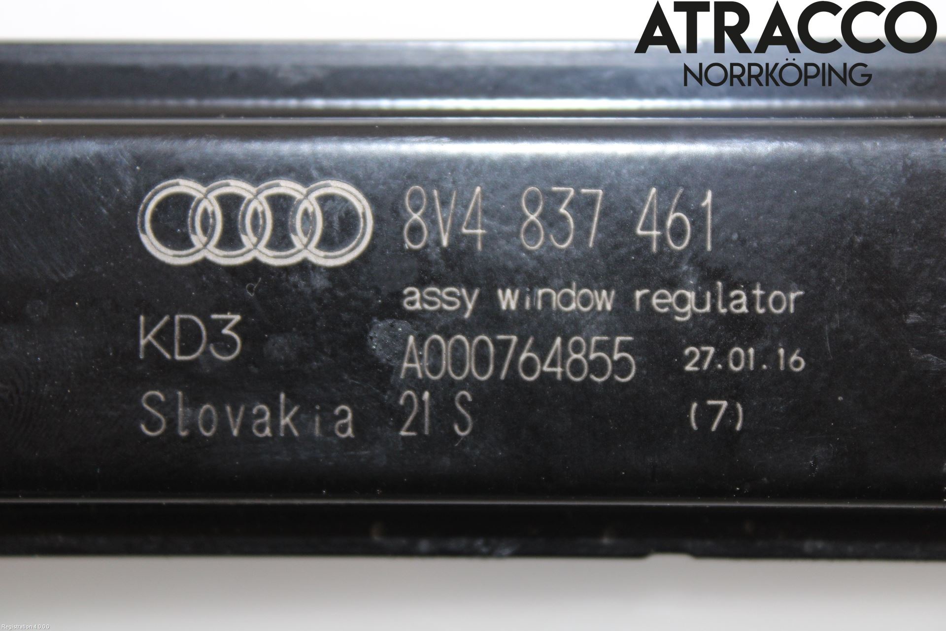 Audi A3/S3 8V 13-20 Vindusheis El Komp
