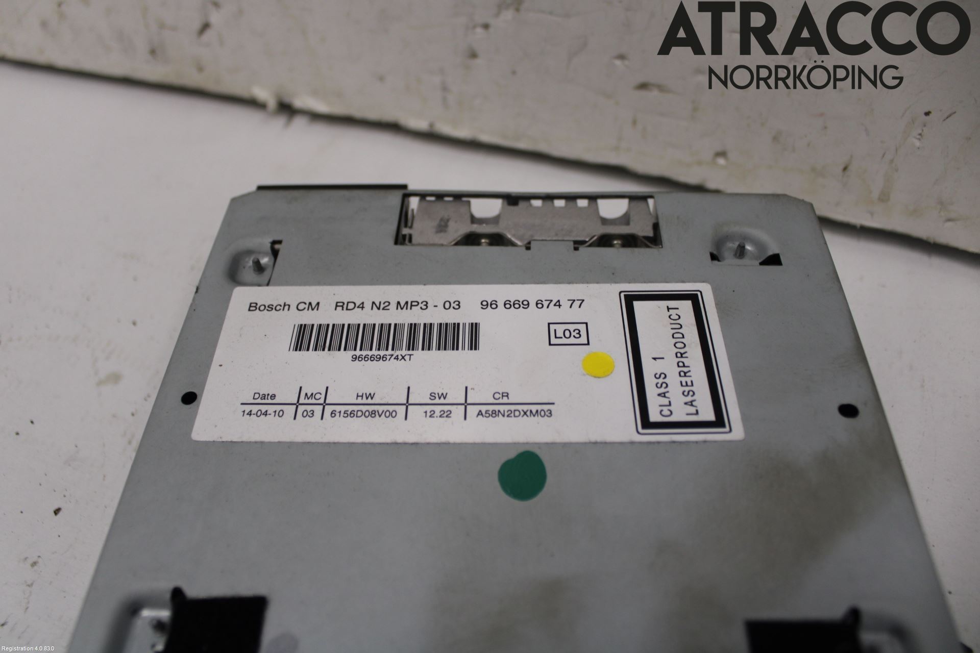Peugeot 5008 10-16 Stereo Radio Med Cd