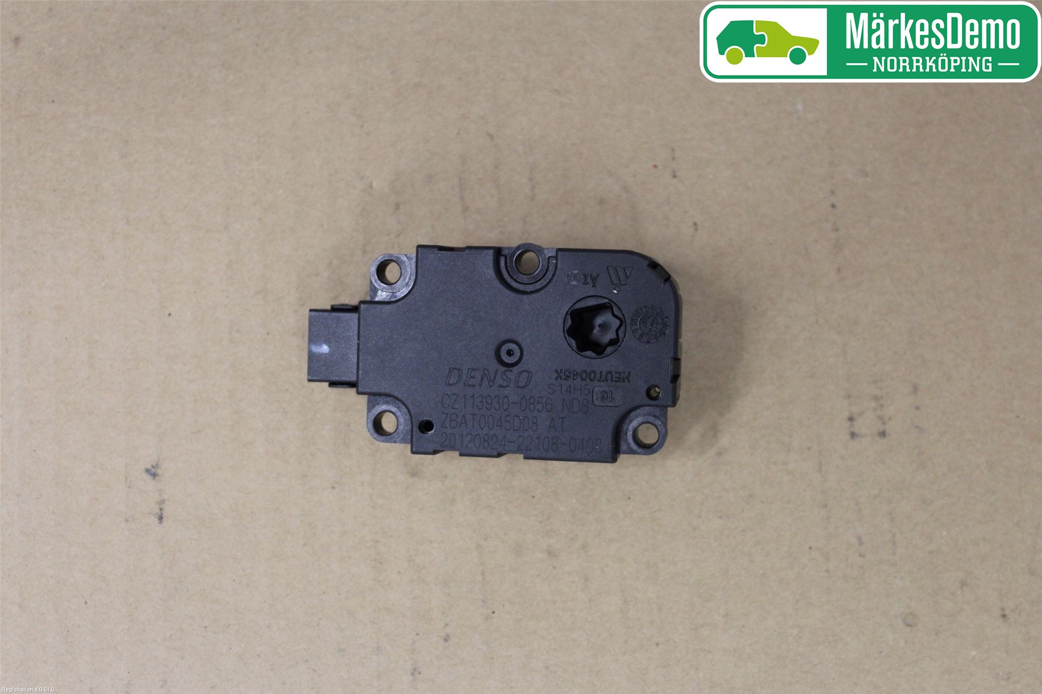 Audi A8/S8 4H 10-17 Varme Ac Regulerings Motor