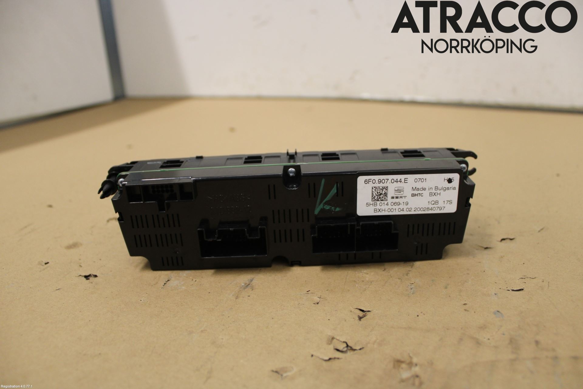 Seat IBIZA V 17-20 Varmeapparat Panel(Regulering)