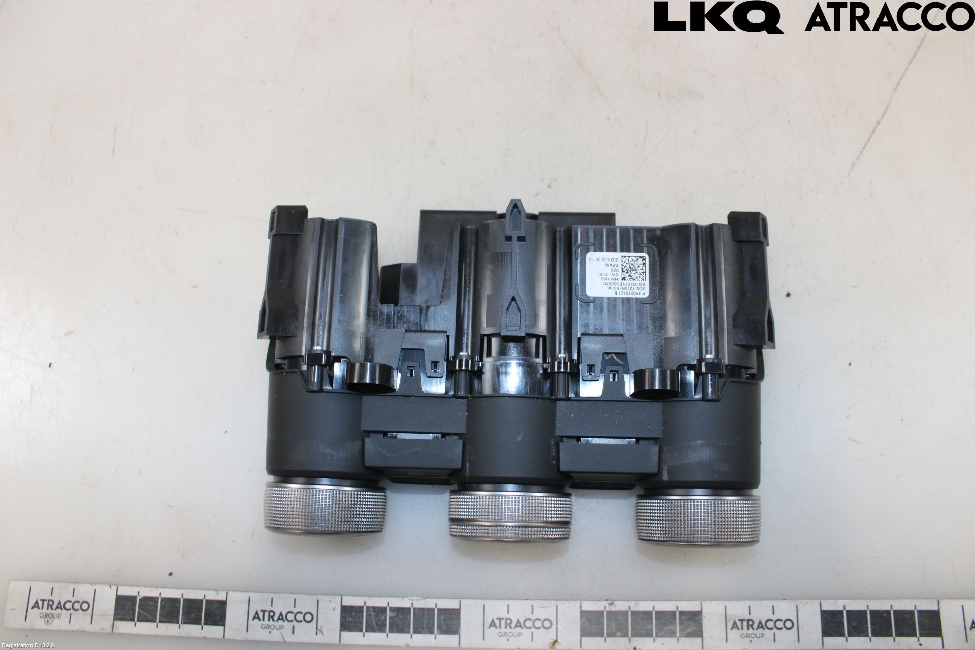 Skoda KODIAQ 24- Varmeapparat Panel(Regulering)