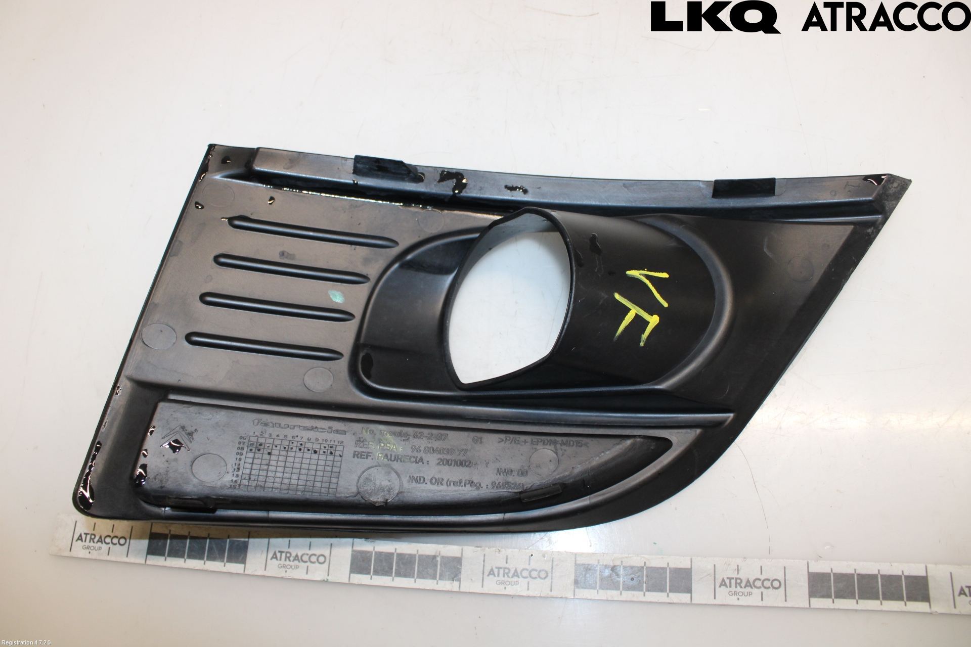 Citroen C4 PICASSO 06-13 Frontlykt Kurve-Tåkelys Ramme