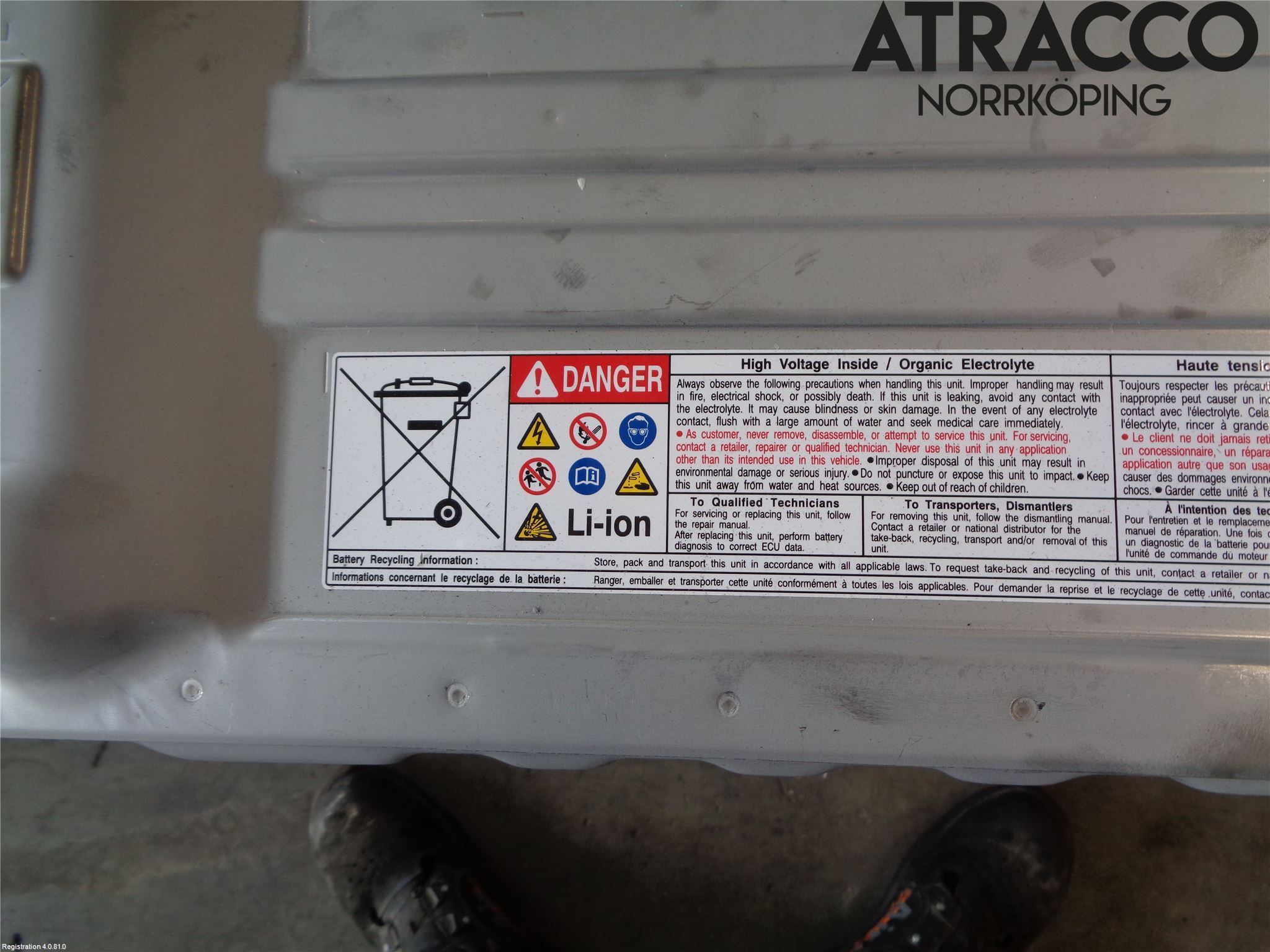 Toyota YARIS XP21 20- Hybrid Batteri