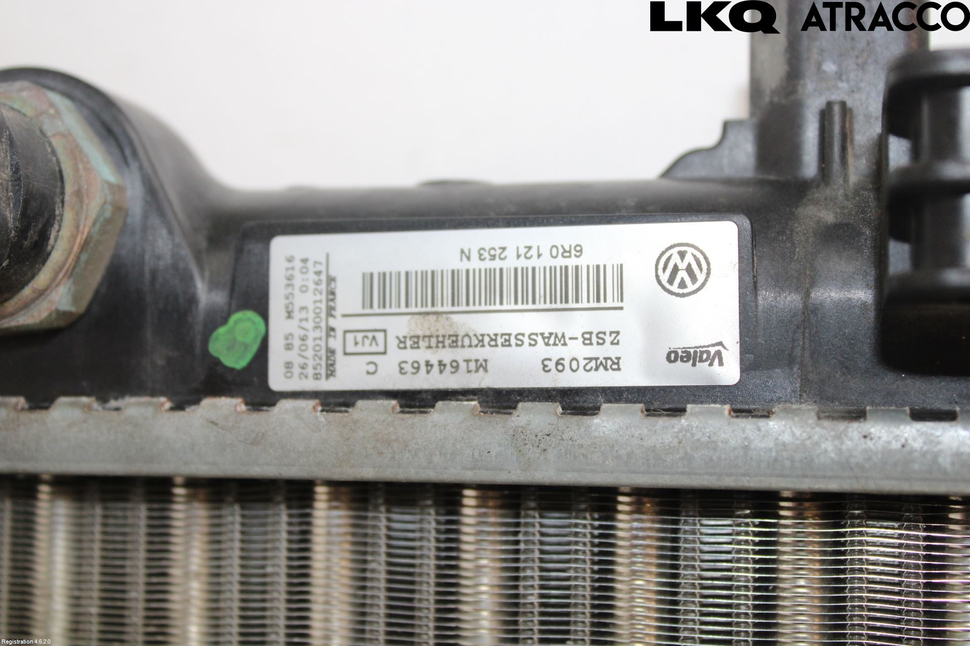 Volkswagen VW POLO 10-17 Radiator Manuell