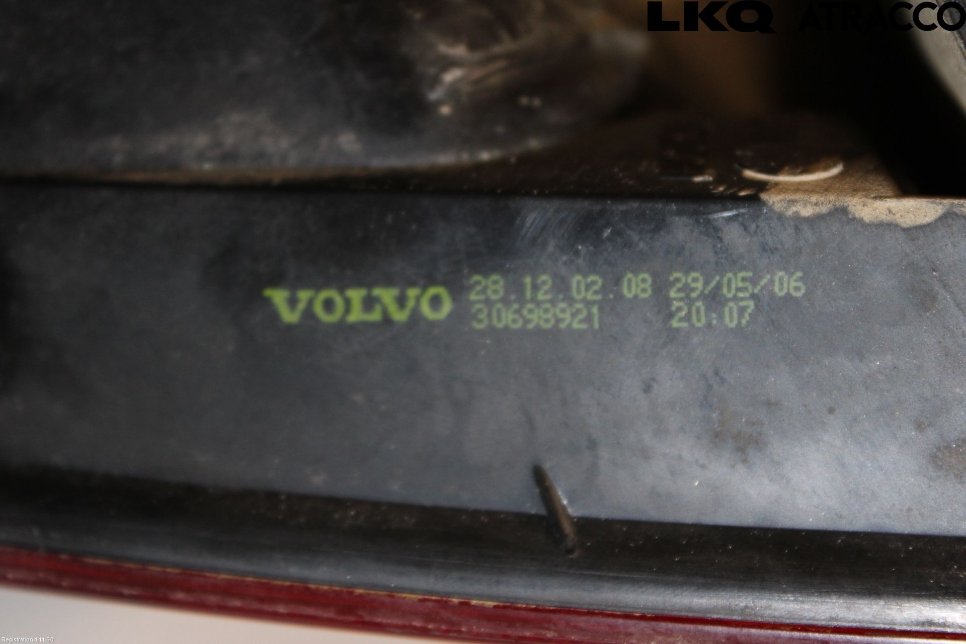 Volvo V50 04-07 Baklykt Høyre