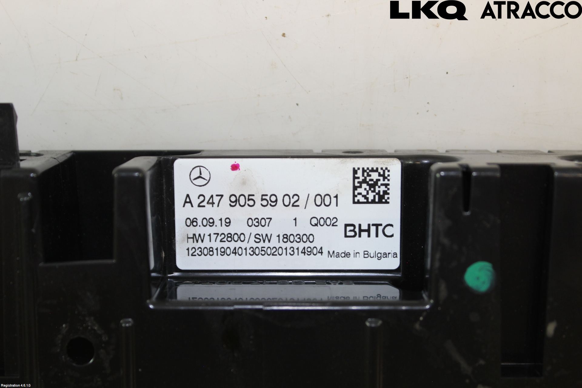 Mercedes-Benz MB A-KLASS (W177) 18- Varmeapparat Panel(Regulering)