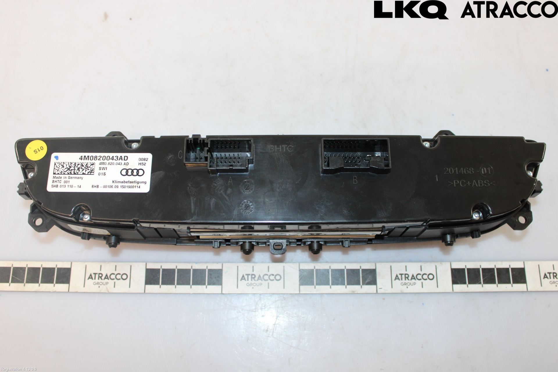 Audi Q7/SQ7 Varme Ac Betjening-Display