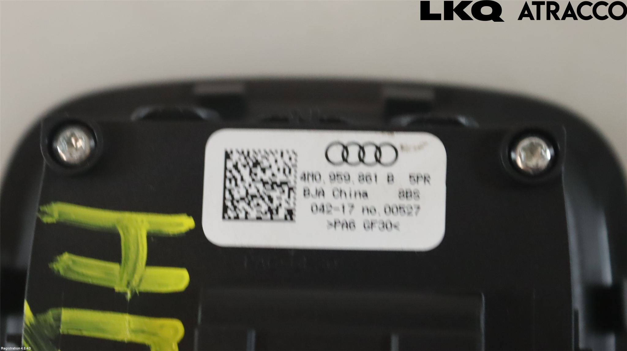 Audi Q7/SQ7 Bryter Sete Regulering