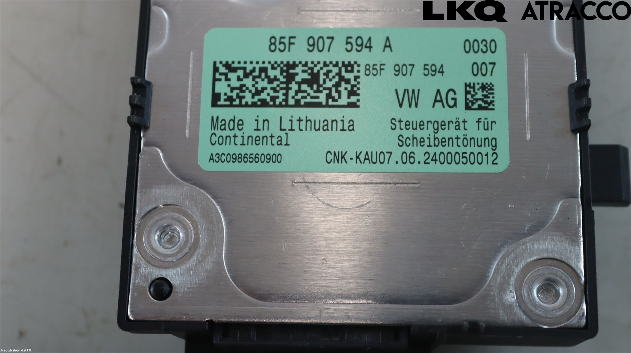 Volkswagen VW ID.7/TOURER 24- Styreenhet Takluke