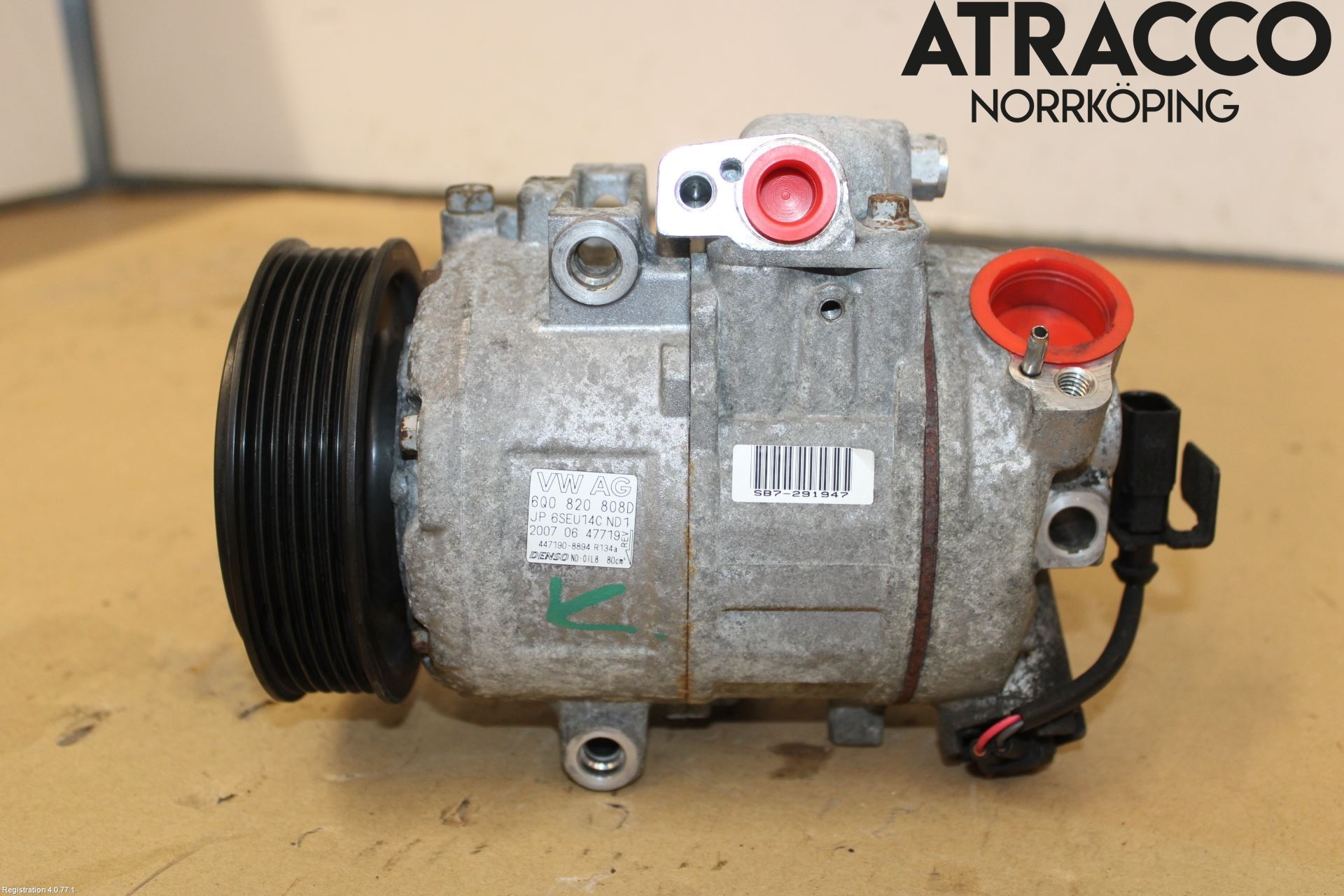 Volkswagen VW POLO 05-09 Varme Ac Kompressor