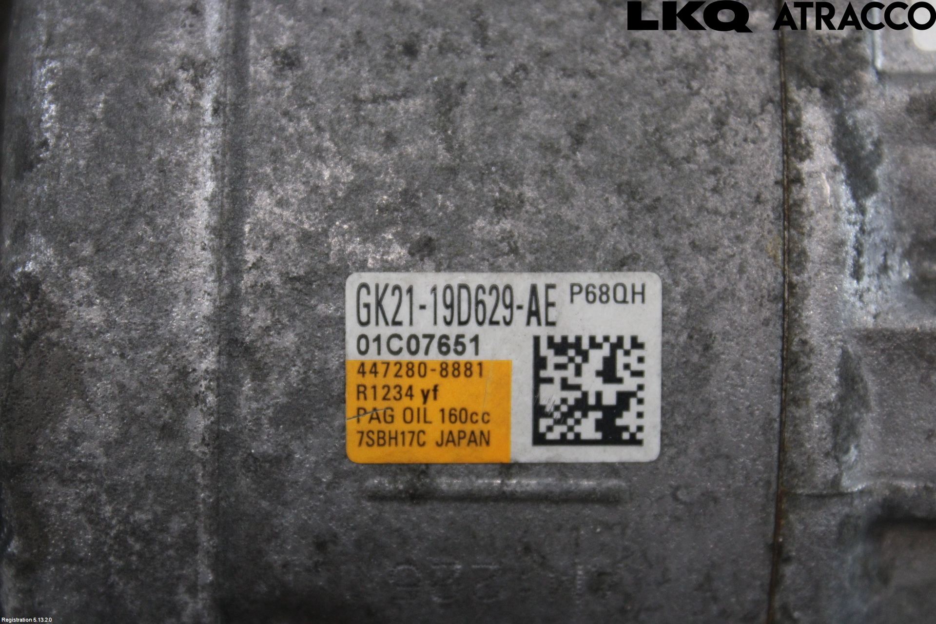 Ford MONDEO 15-22 Varme Ac Kompressor