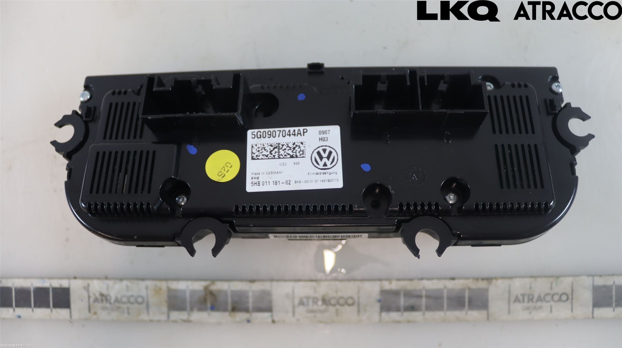 Volkswagen VW GOLF / E-GOLF VII 13-20 Varmeapparat Panel(Regulering)